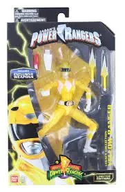 Product image for Karan Ashley signed MMPR Metallic Yellow Legacy