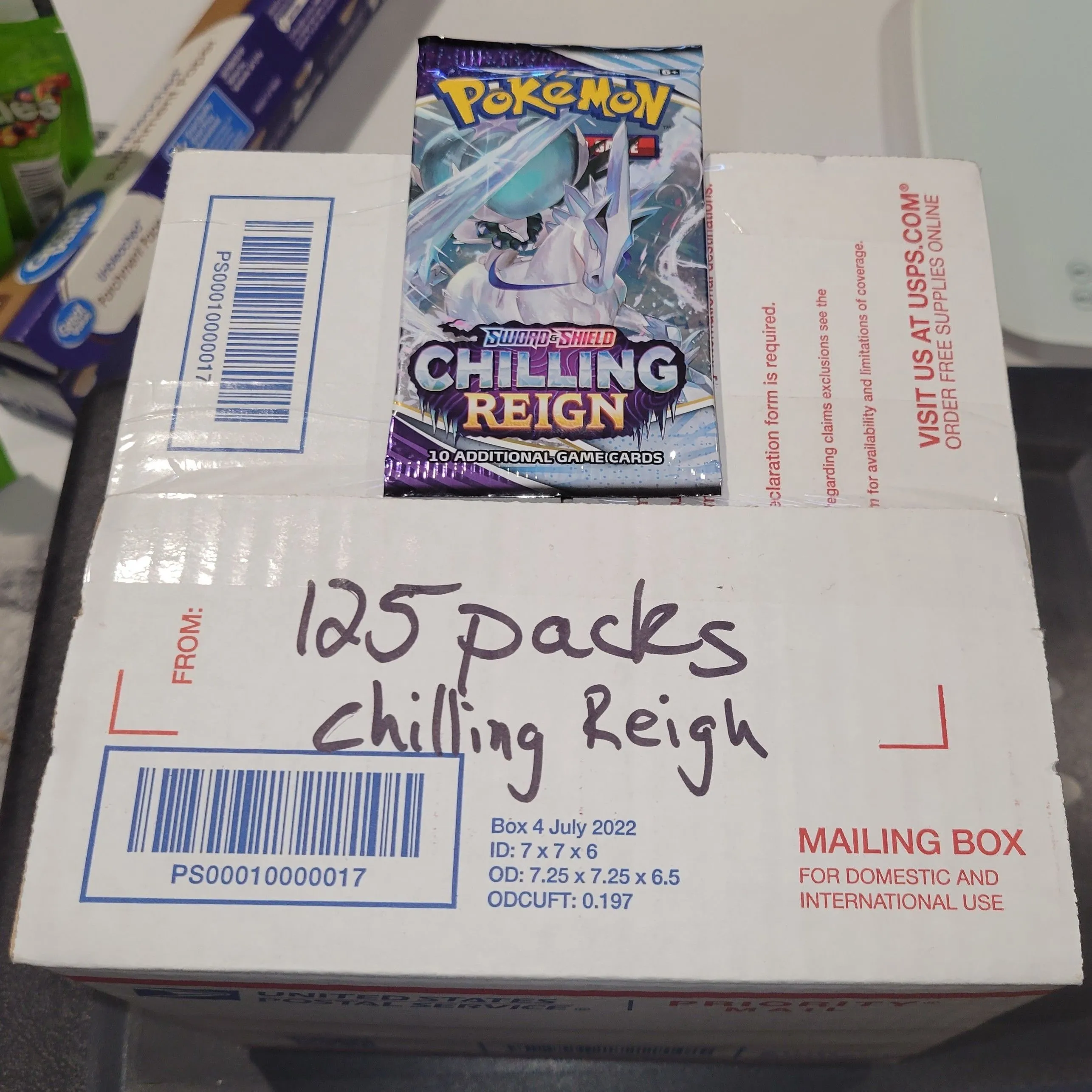 Product image for 125 packs of chilling reign 