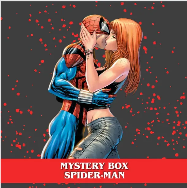 Product image for [5 PACK] UNKNOWN COMICS MYSTERY THEMED 👉SPIDER-MAN EXCLUSIVE BOX 👉VIRGIN (12/21/2022)