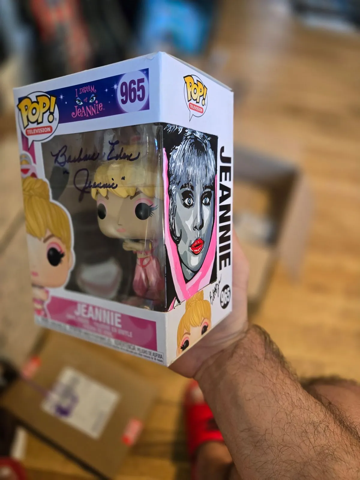 Product image for I dream of Jeannie Pop signed by Barbara Eden