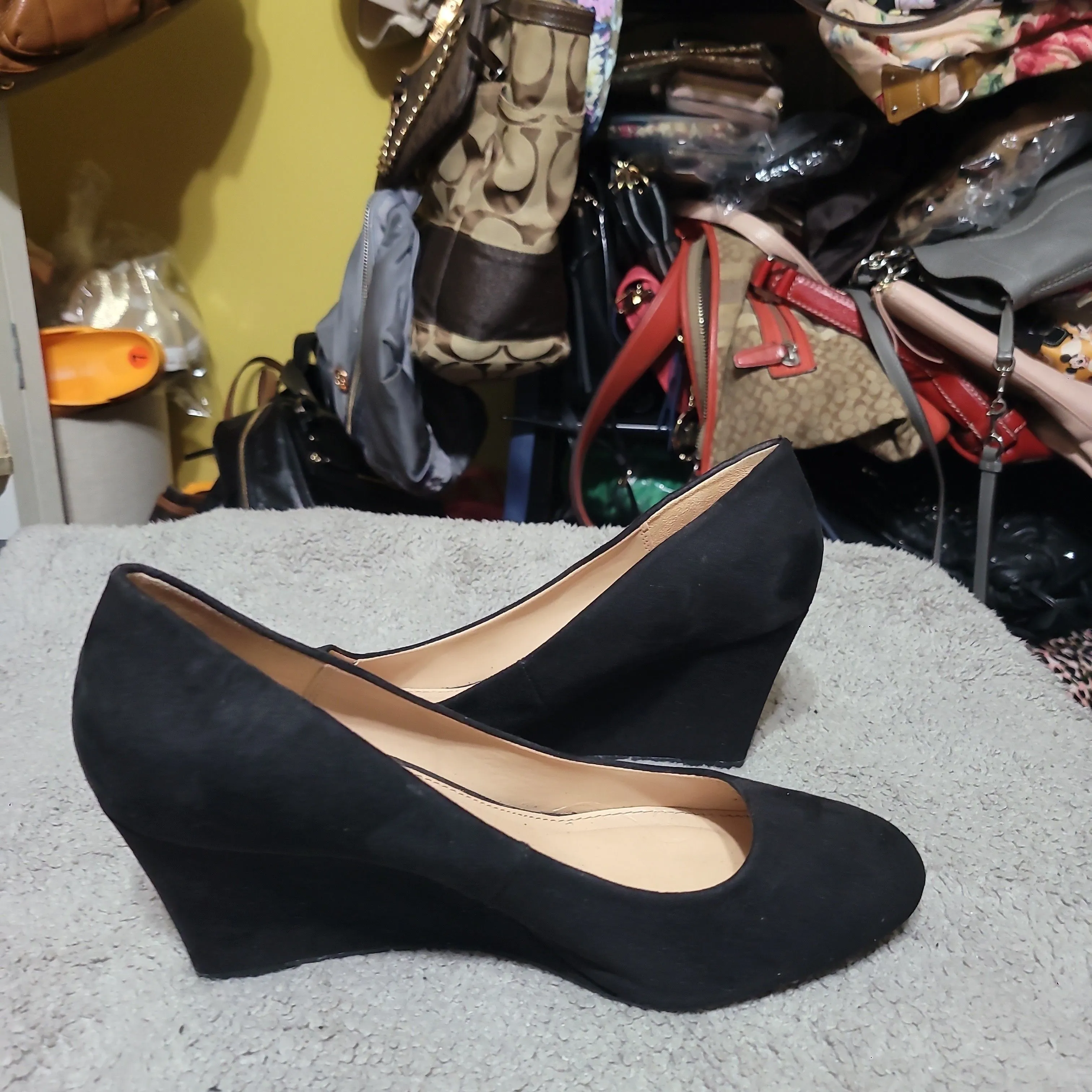 Product image for S46. A New Day wedge heels size 9