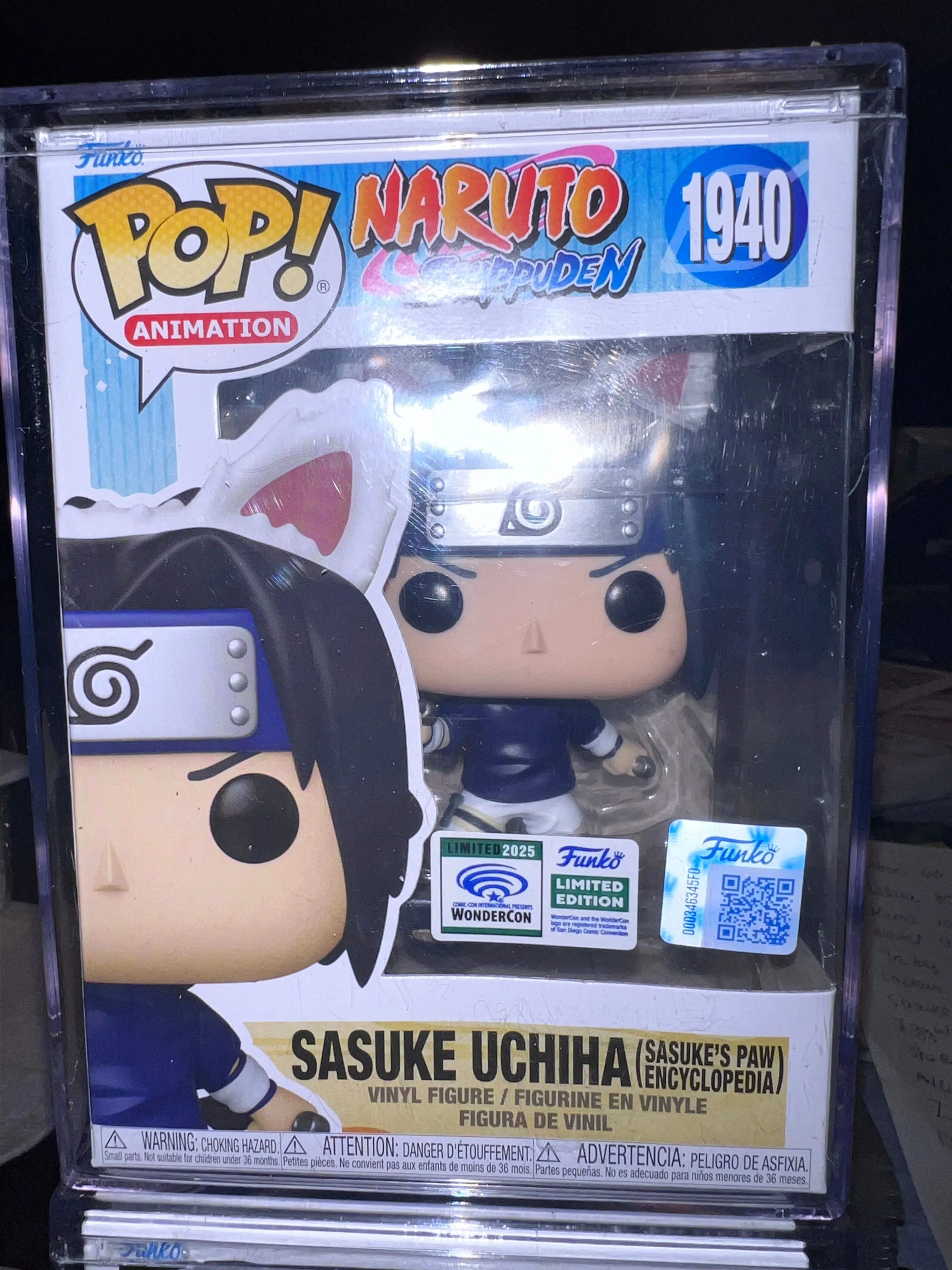 Product image for Wondercon 2025 Naruto Sasuke Uchiha