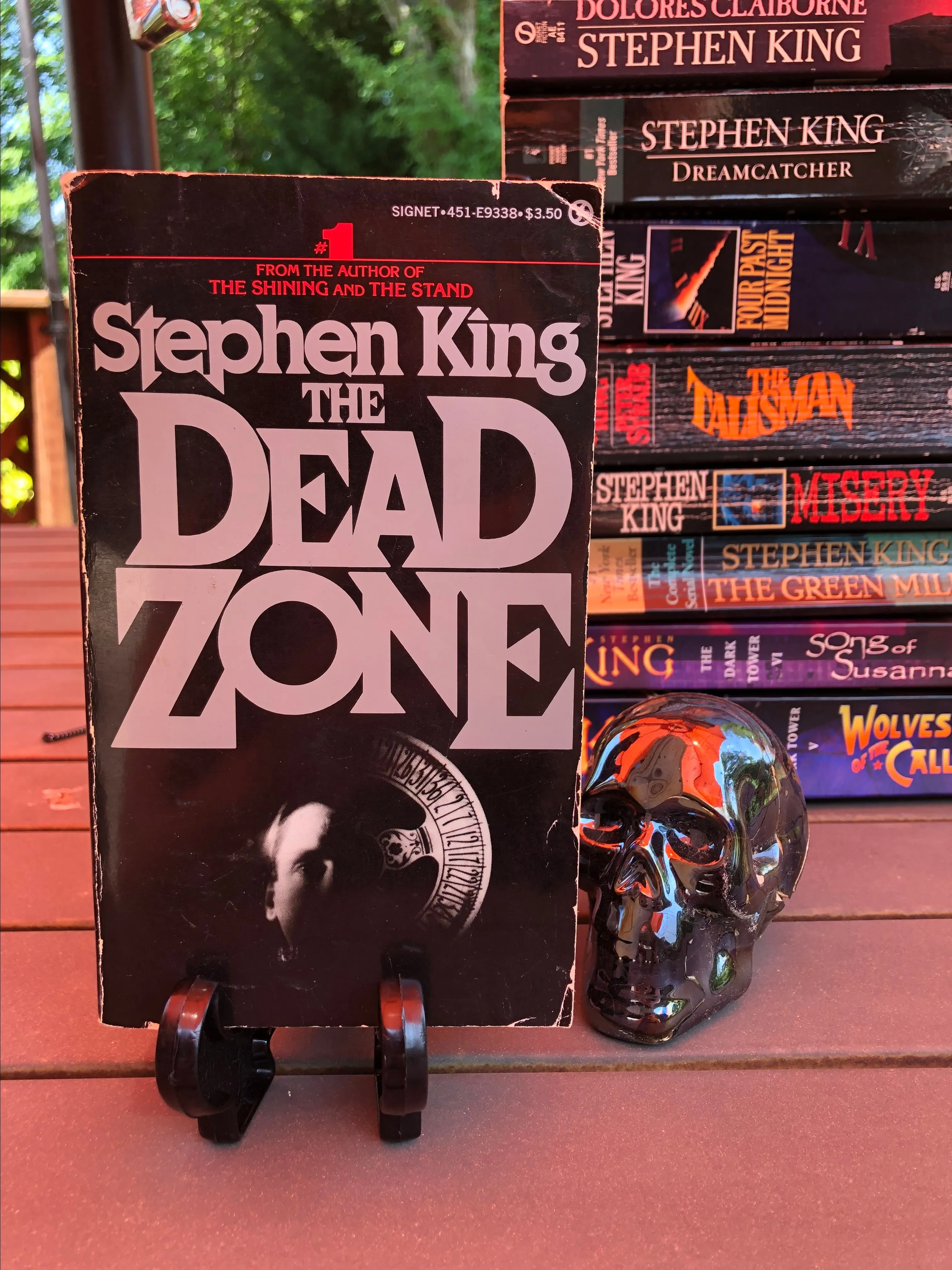 Product image for Stephen King Dead Zone  King's 7th Novel came out in 1979 1st PB Ed 1st Print