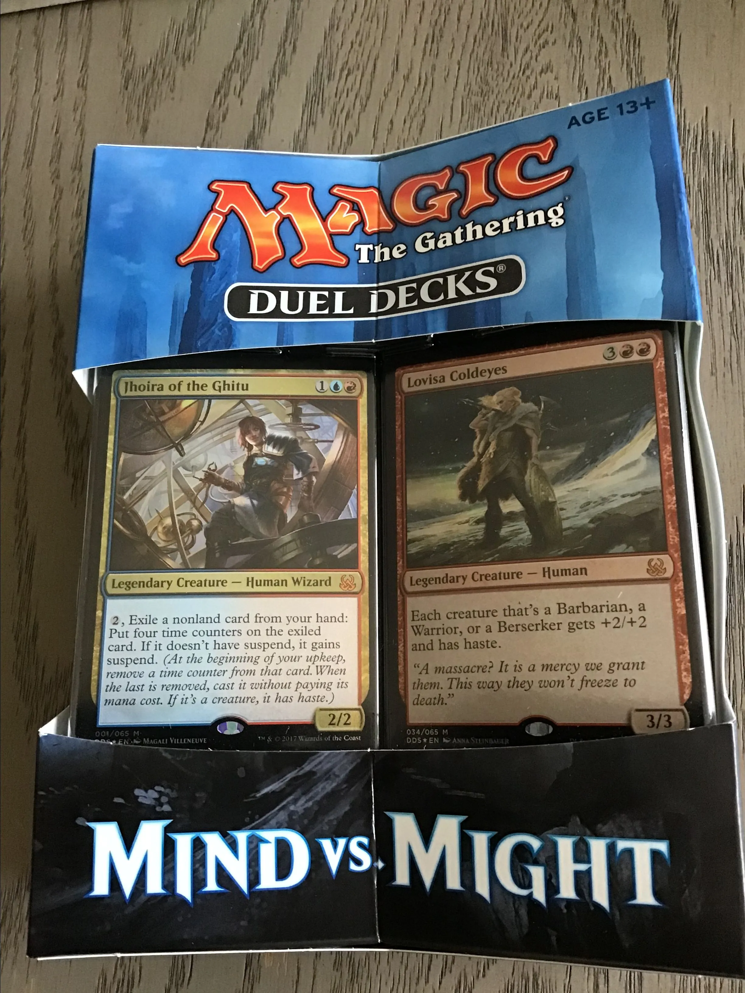 Product image for Duel Deck Box: Mind vs. Might