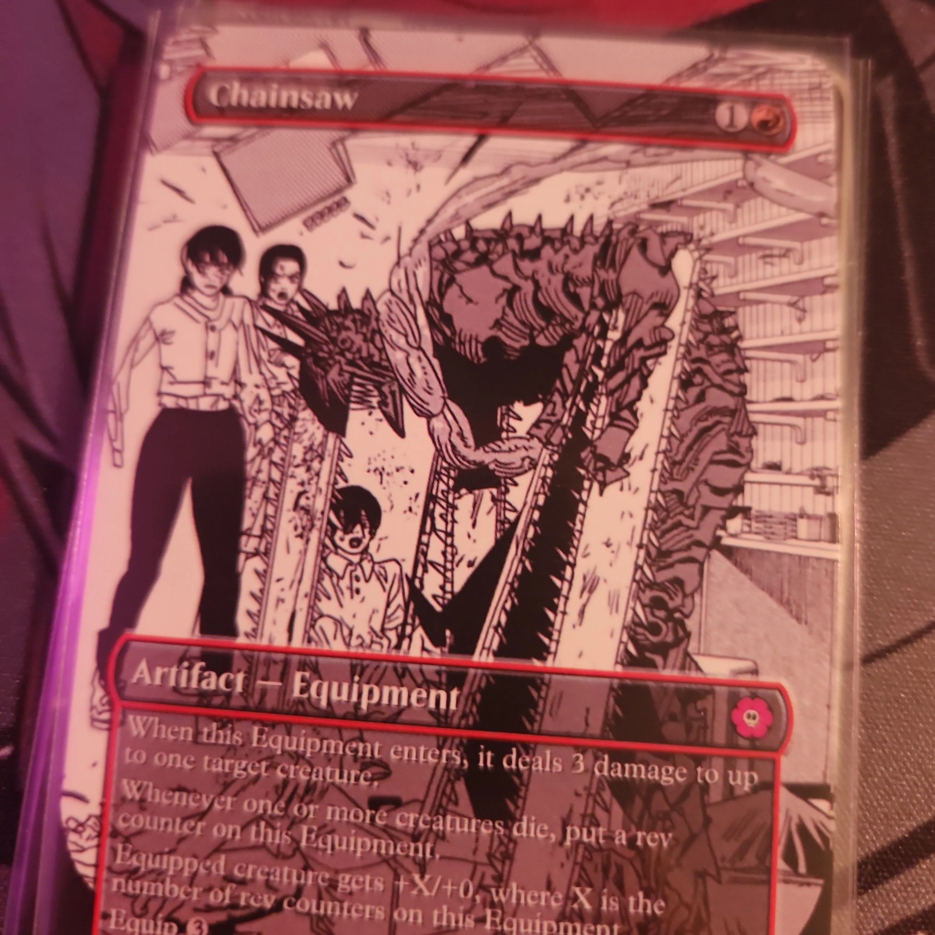 Product image for Magic / MTG - PROXY ART Chainsaw 