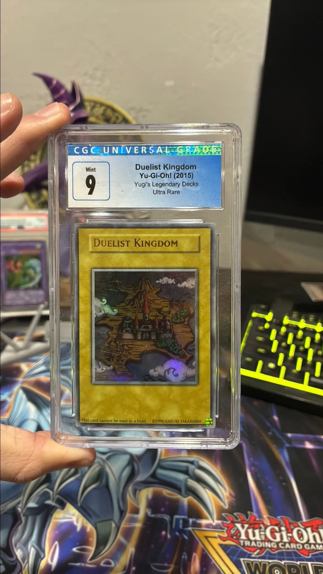 yugioh duelist kingdom card Amazon.com: yugioh Factory Sealed Extremely Rare Duelist Kingdom 3 Card Set  Glory of The Kings Hand : Toys & Games main image 1