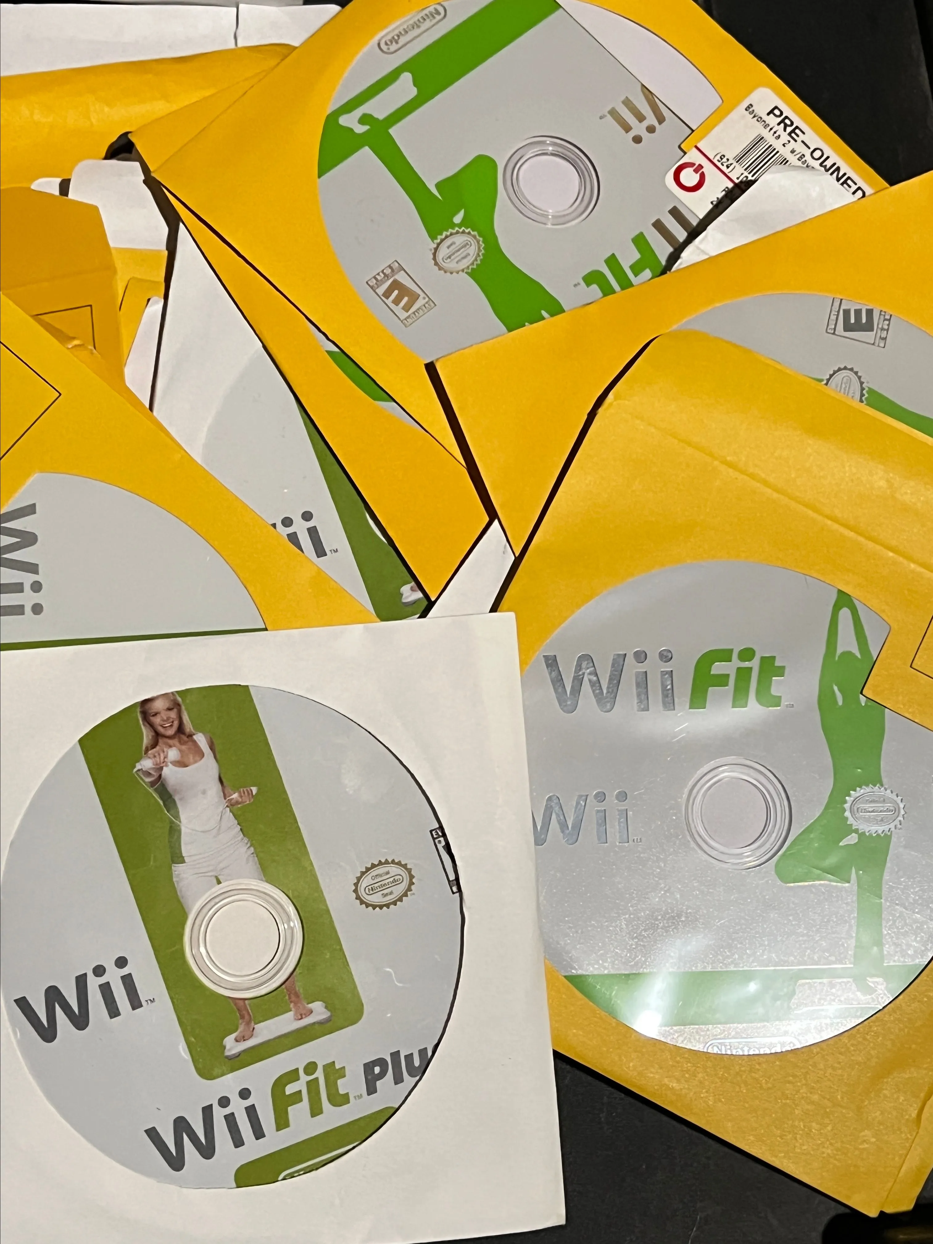 Product image for 30 wii fit loose discs
