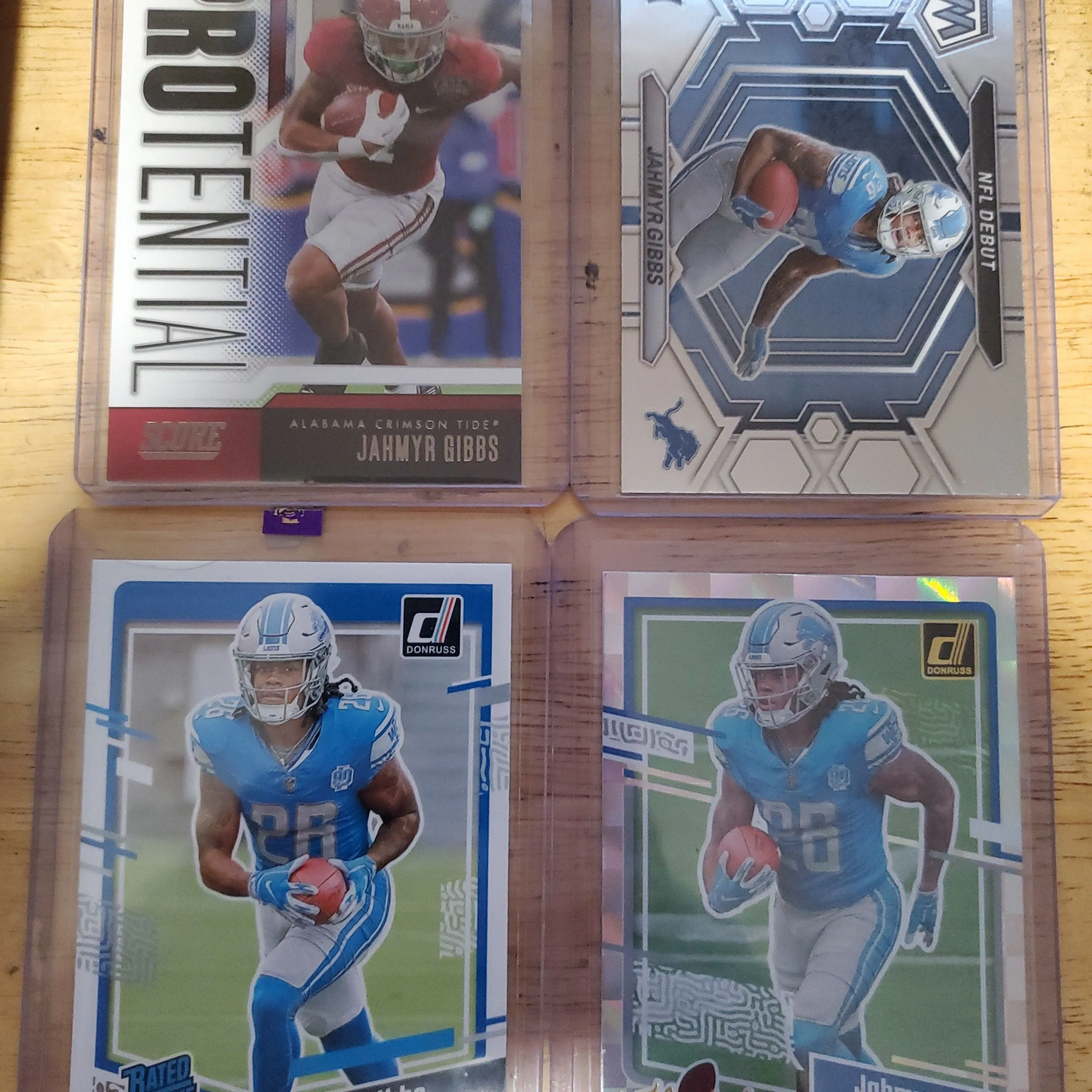 Product image for 4 Jahmyr Gibbs Rookies