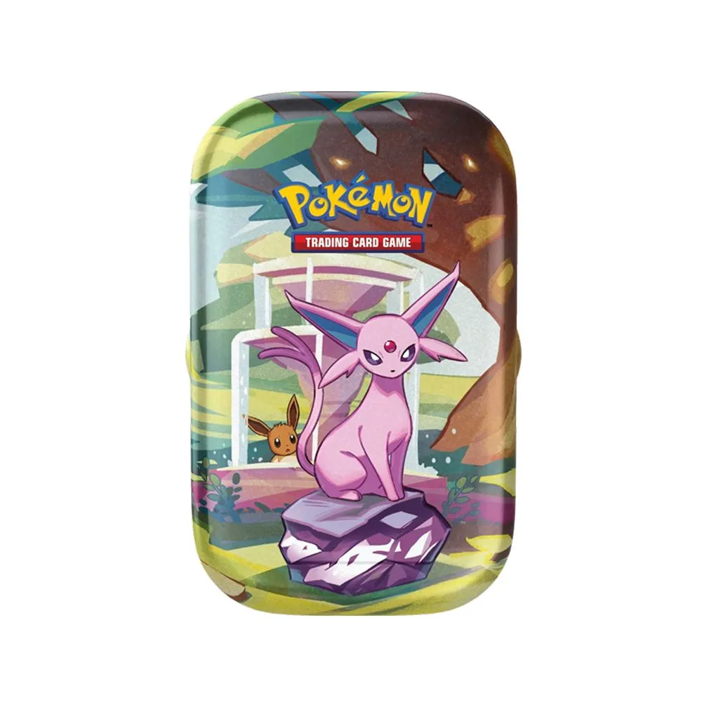 Product image for Pokemon Prismatic Evolutions Mini tin (2 boosterpacks) random design 