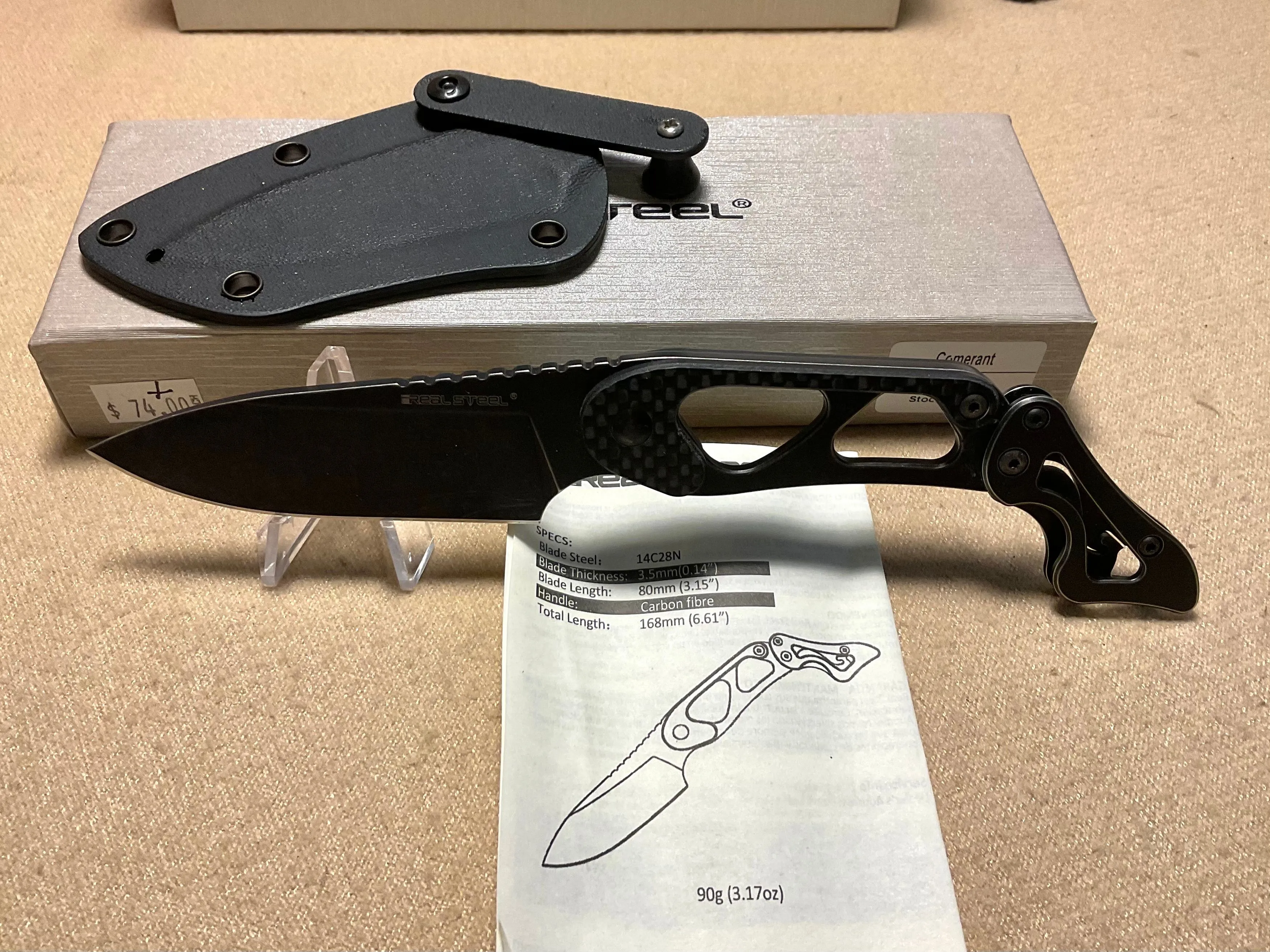 Product image for Real Steel Knives Comerant  3724