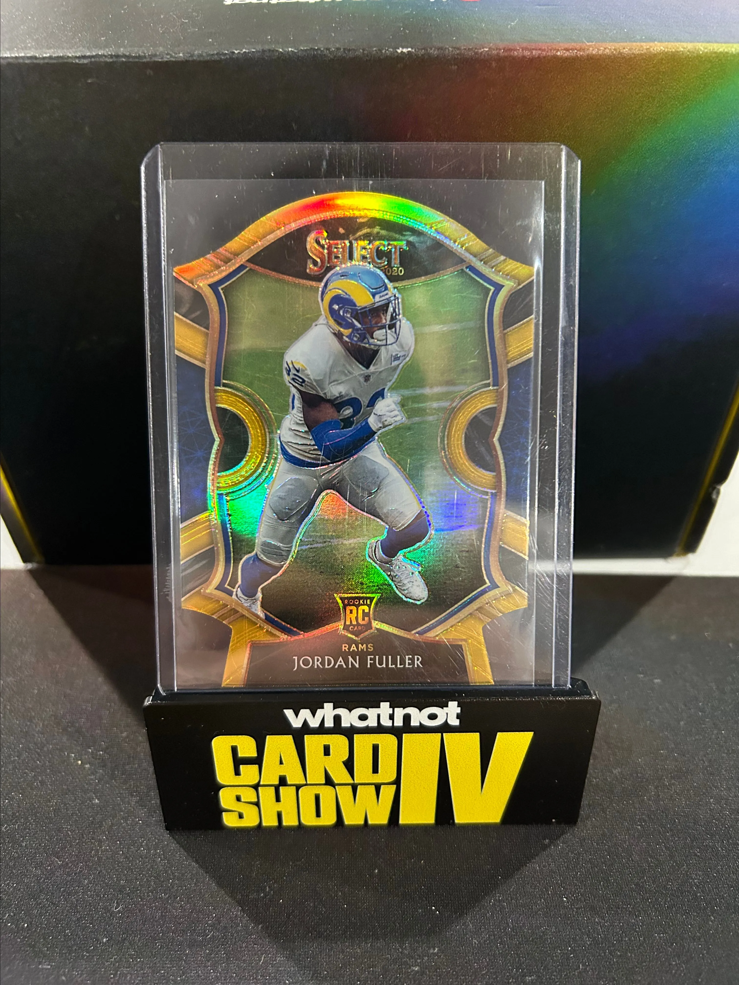 Product image for Jordan Fuller Select Rookie Gold /10
