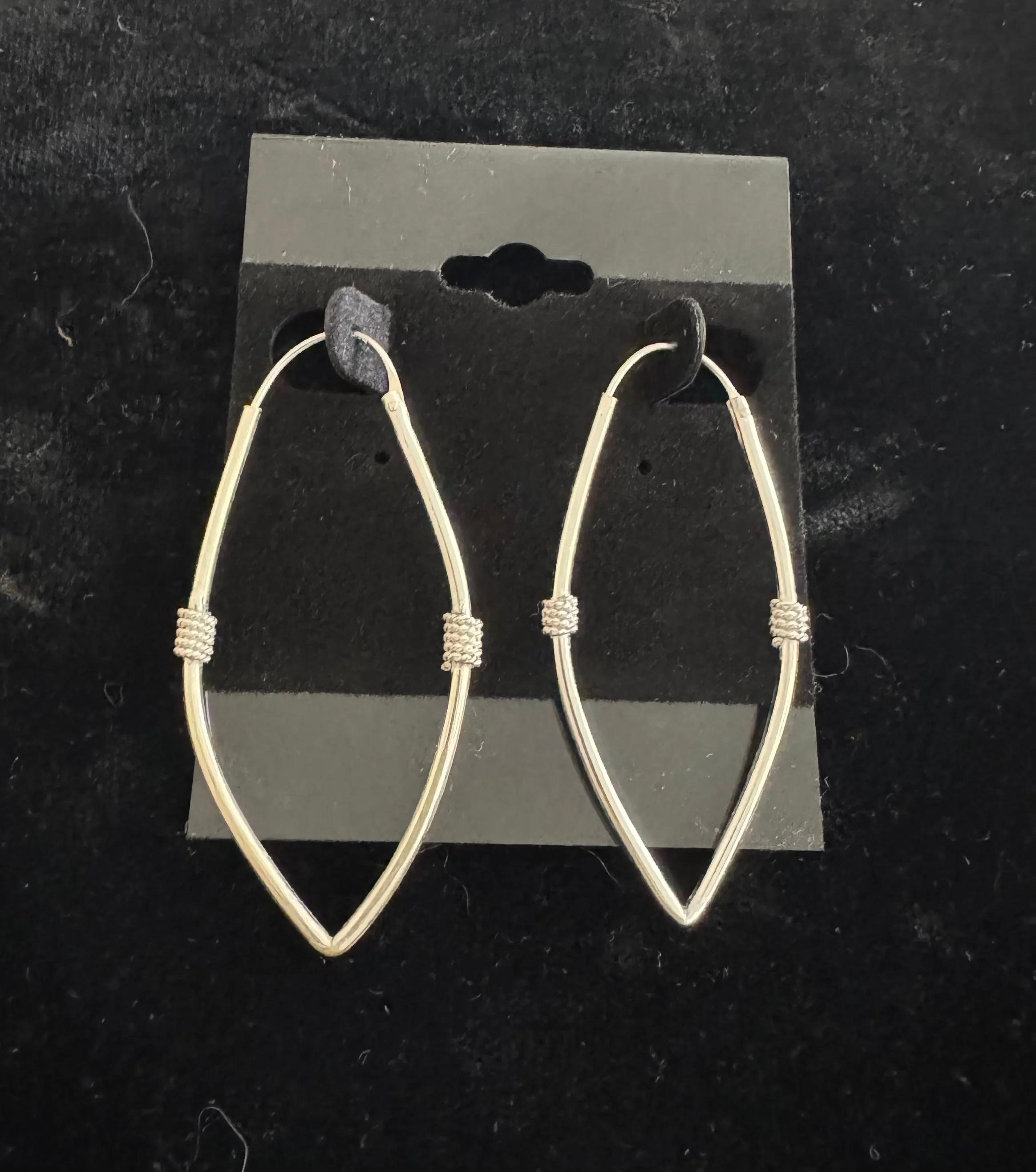 Product image for Long Hoop Earrings