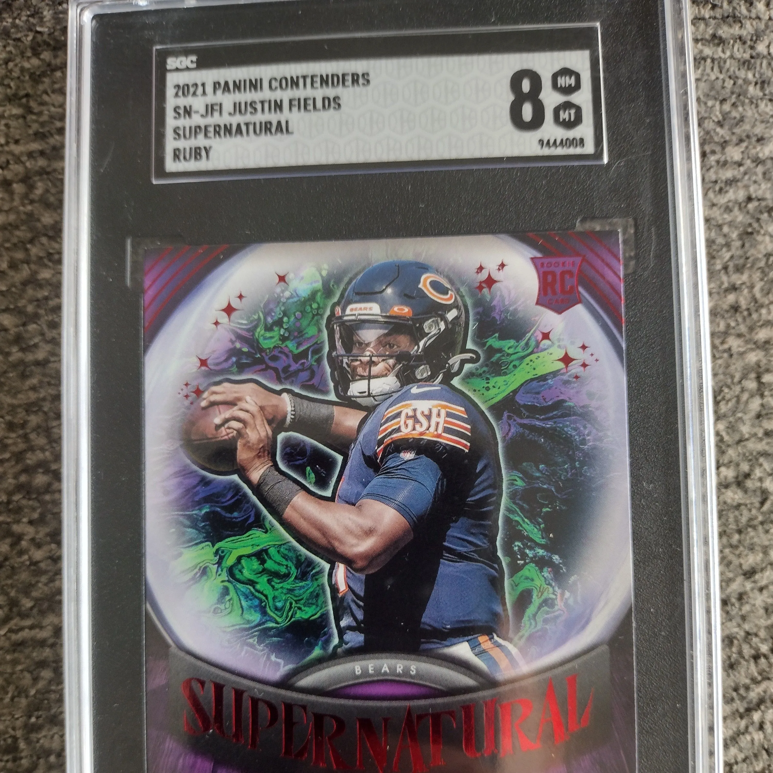 Product image for 2021 Justin Fields Graded RC