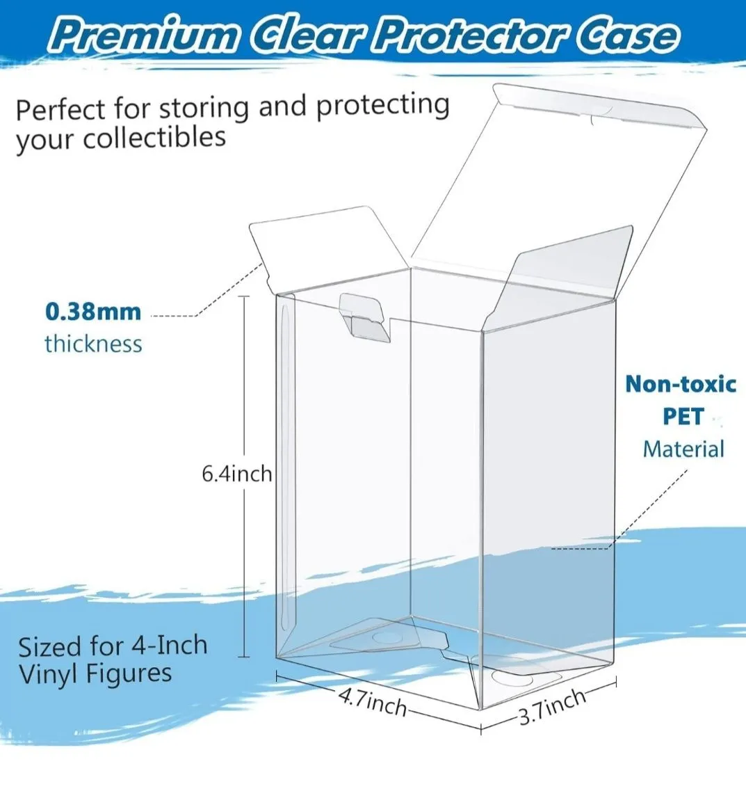 Product image for *Soft Protector* (SP) .38MM 4" Inch Funko Pop! Protector