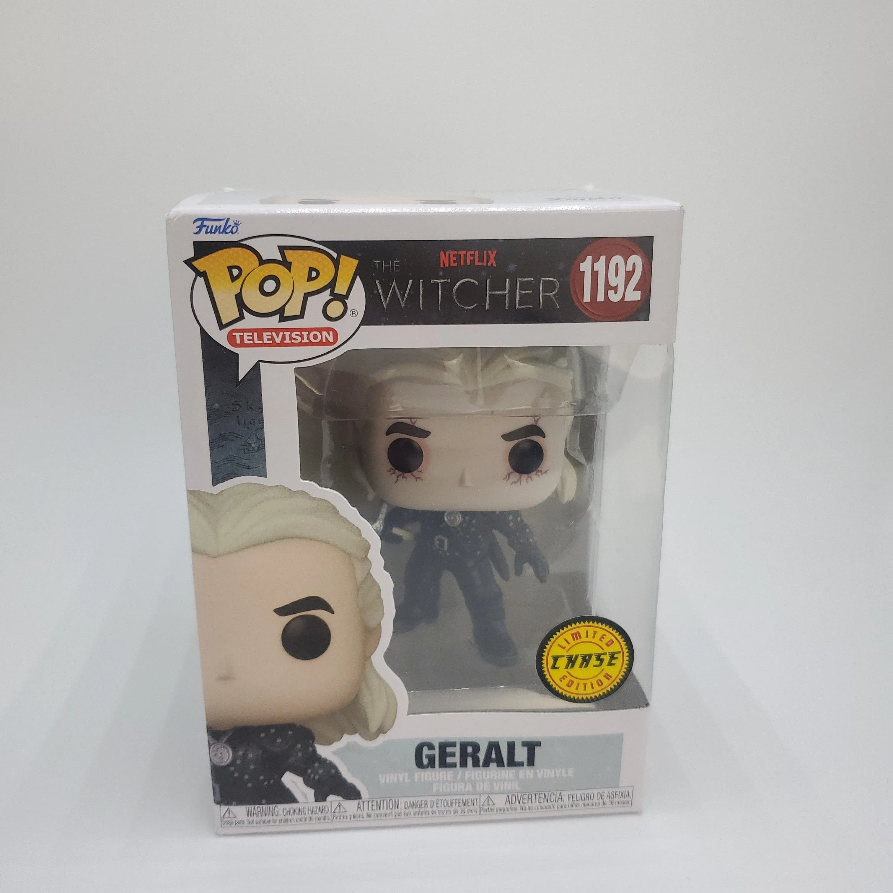 Funko Pop! The Witcher - Geralt De Riv (Chase Edition) - Figurine Vinyle Collector