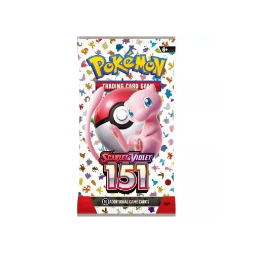 Product image for Packs - 1 x English 151 Booster Pack (Ripped Or Shipped)