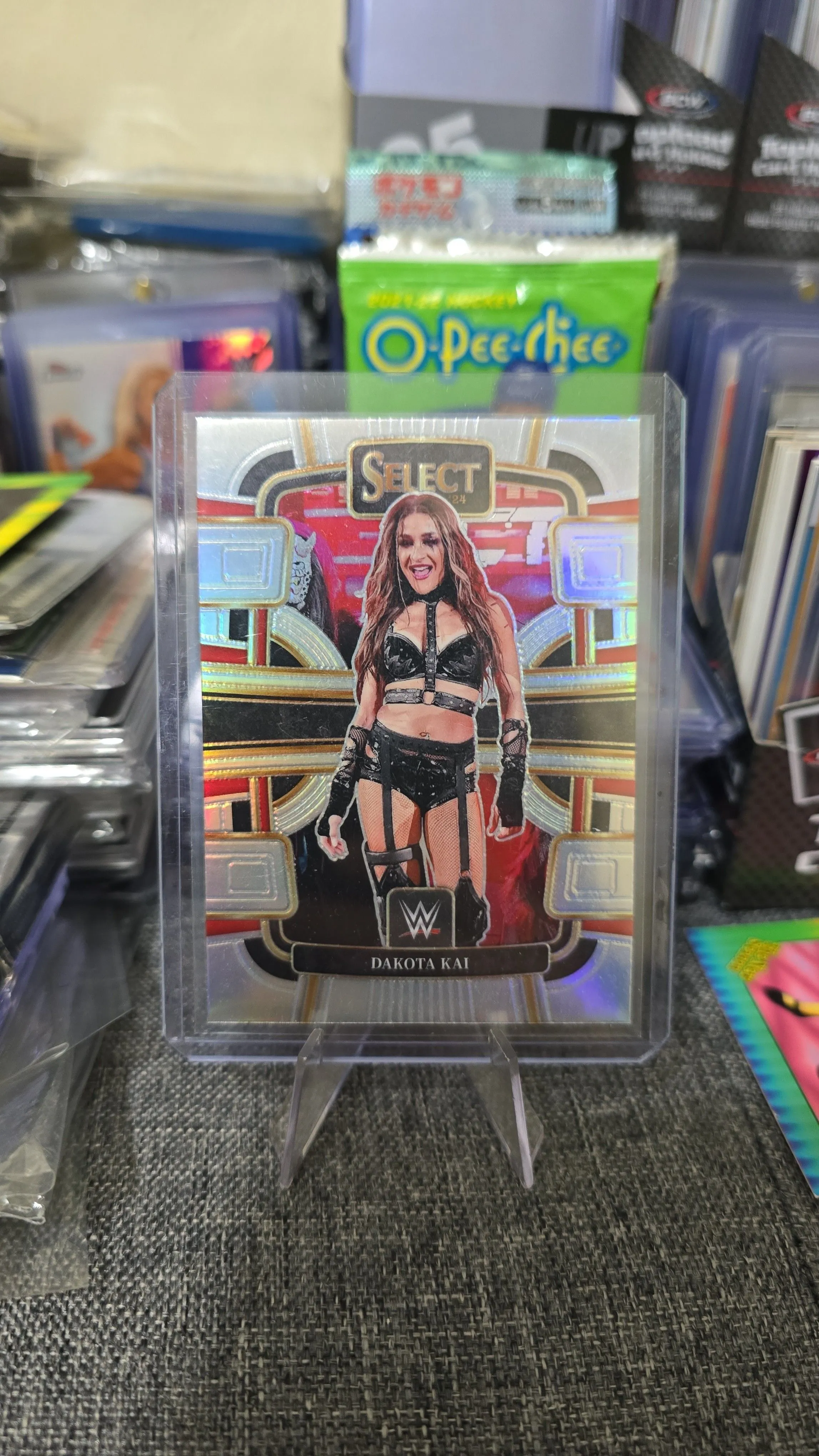 Product image for 2024 Panini Select WWE Silver Prizm Concourse Dakota Kai