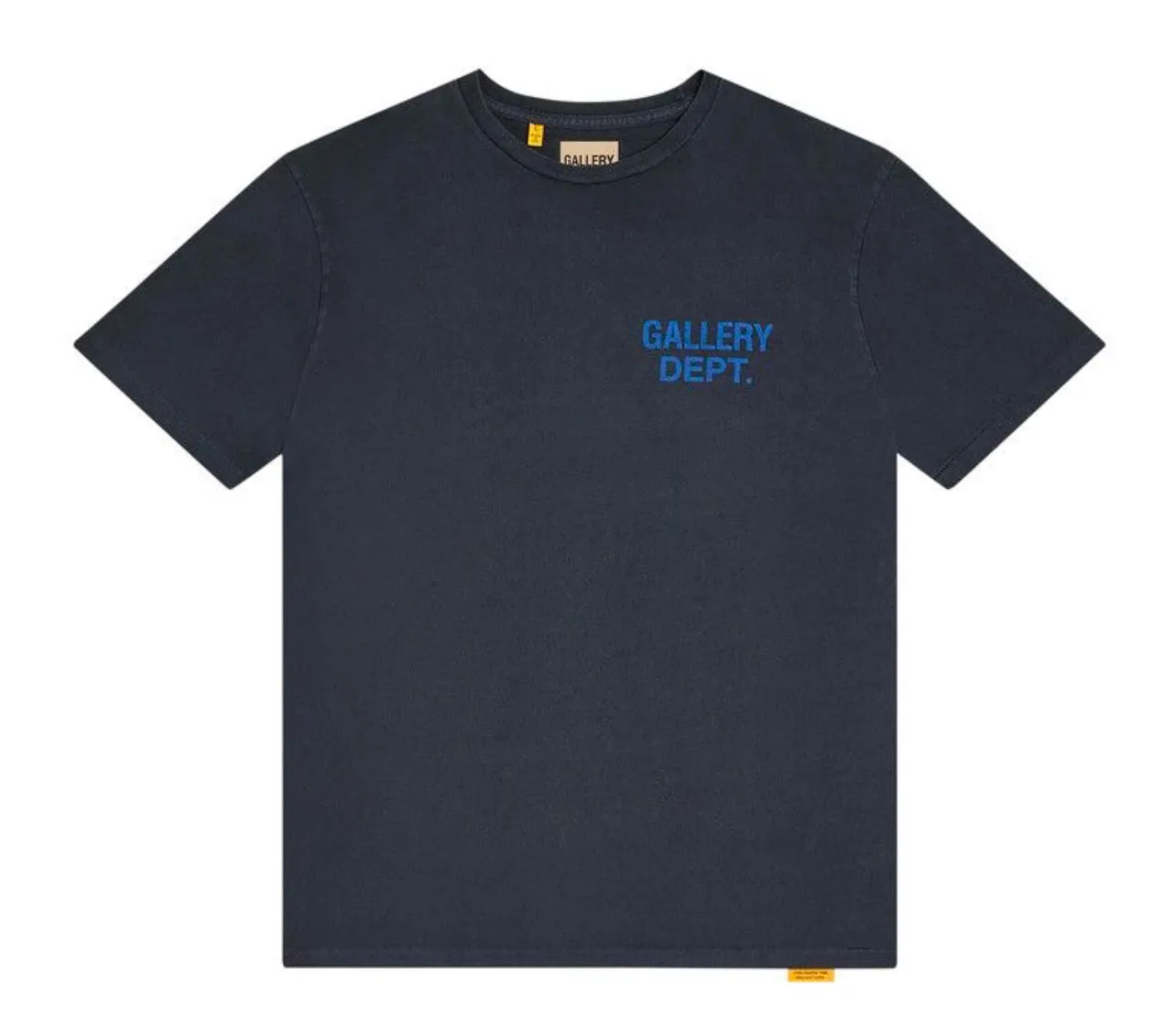 Product image for Gallery Dept Souvenir T-Shirt Large (Black/Blue)
