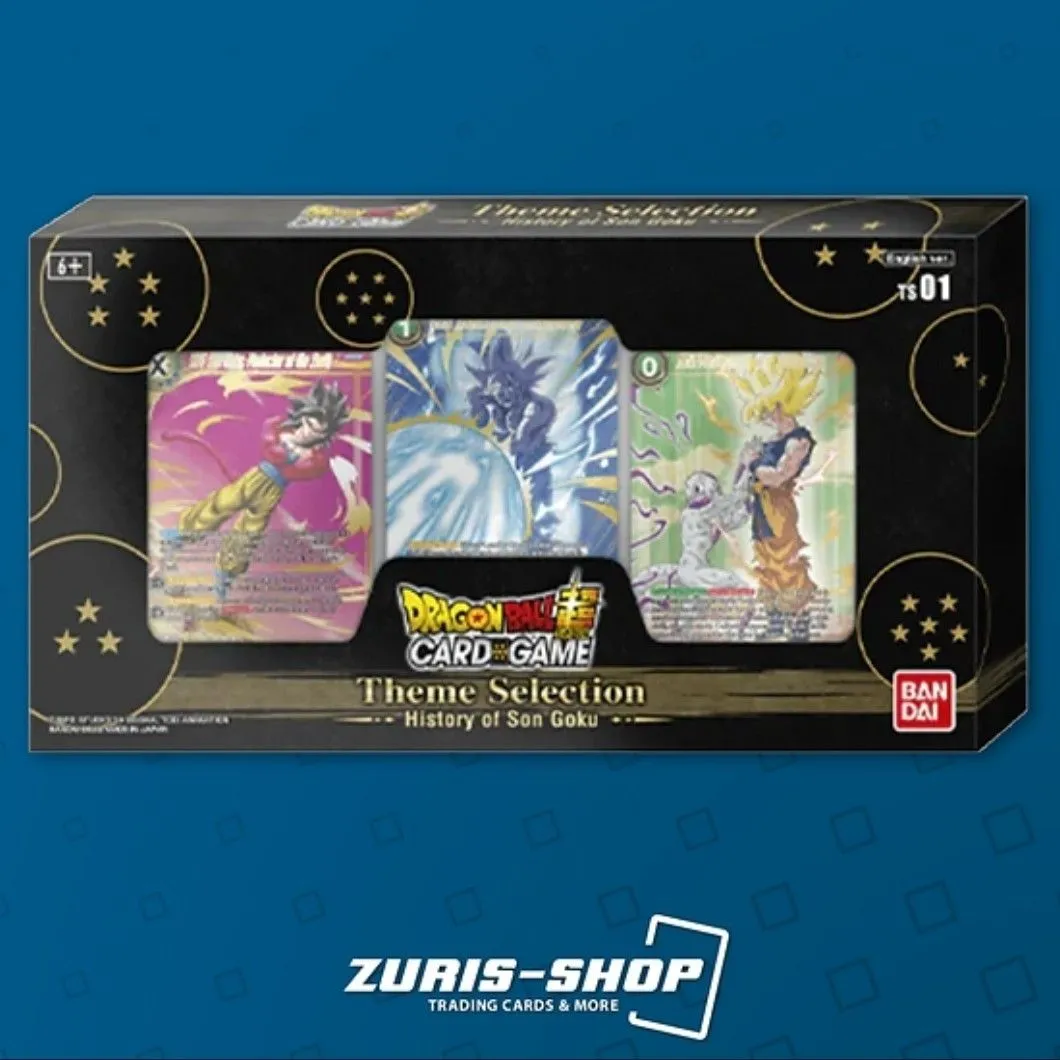 Product image for Dragon Ball Super Karten Theme Selection - History of Son Goku englisch TCG