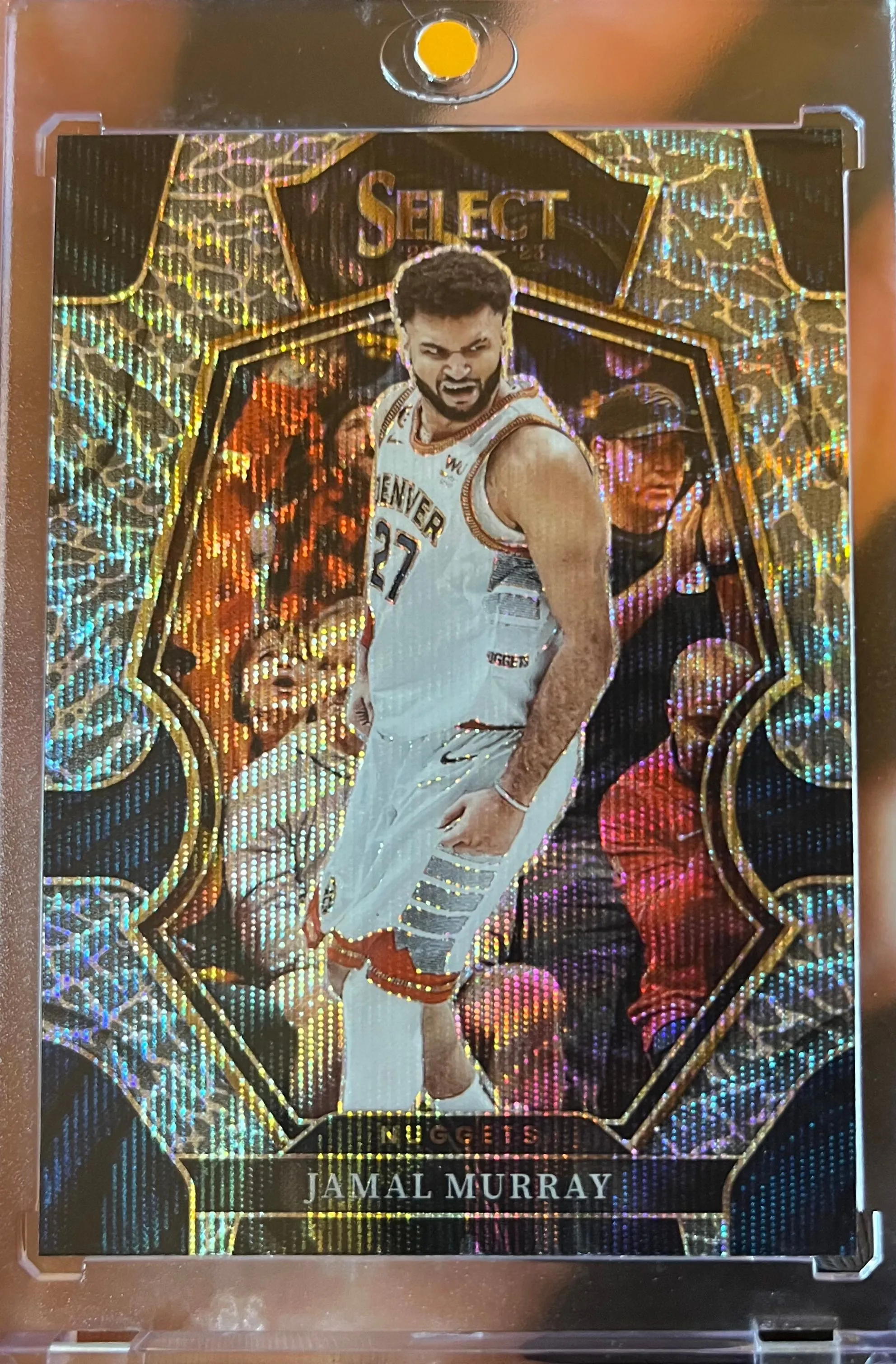 Product image for 2022-23 Panini Select - Premier Level Jamal Murray Elephant Prizm SSP NUGGETS