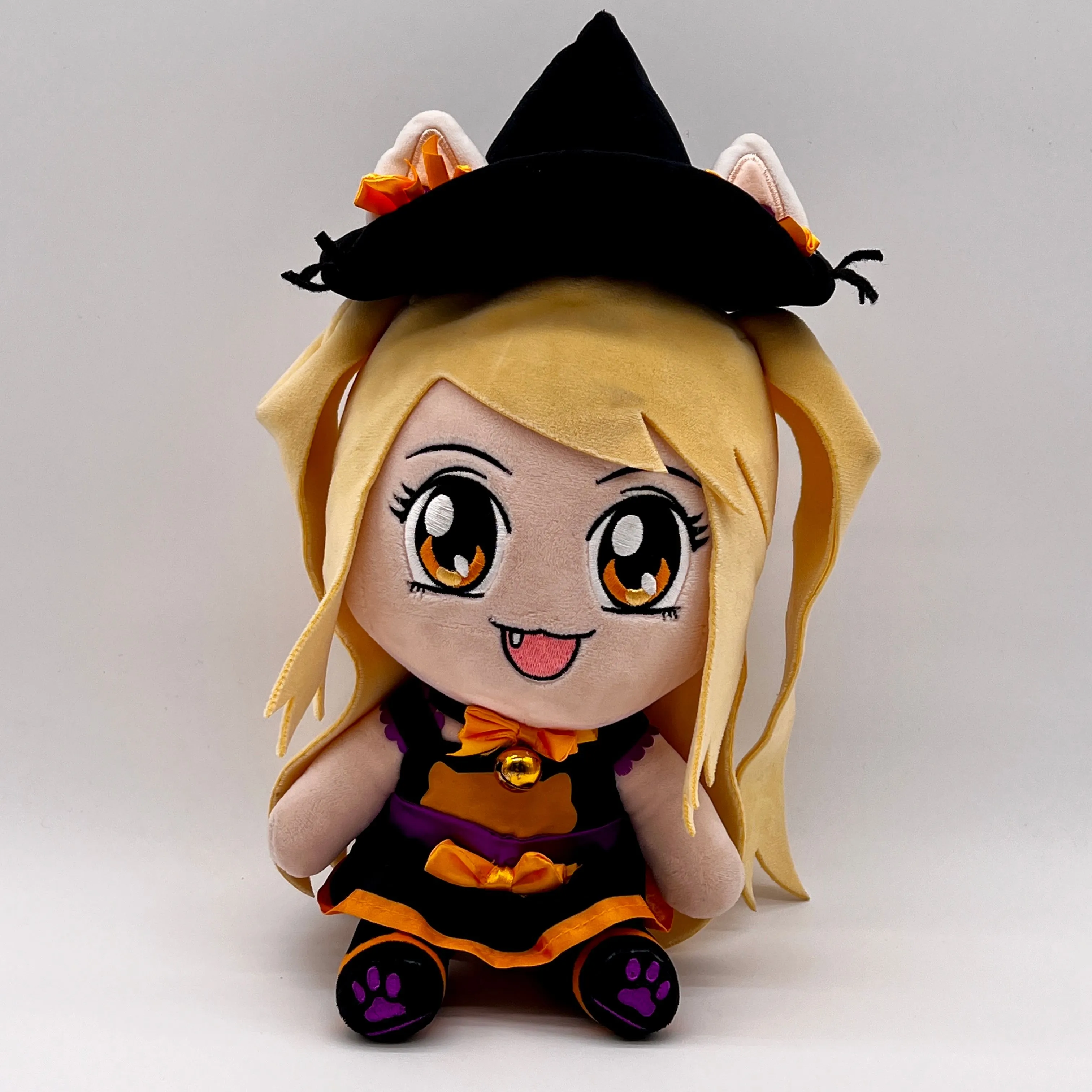 Product image for 12" InquisitorMaster Alex HALLOWEEN KITTEN Plush Squad's Spooky Party Witch