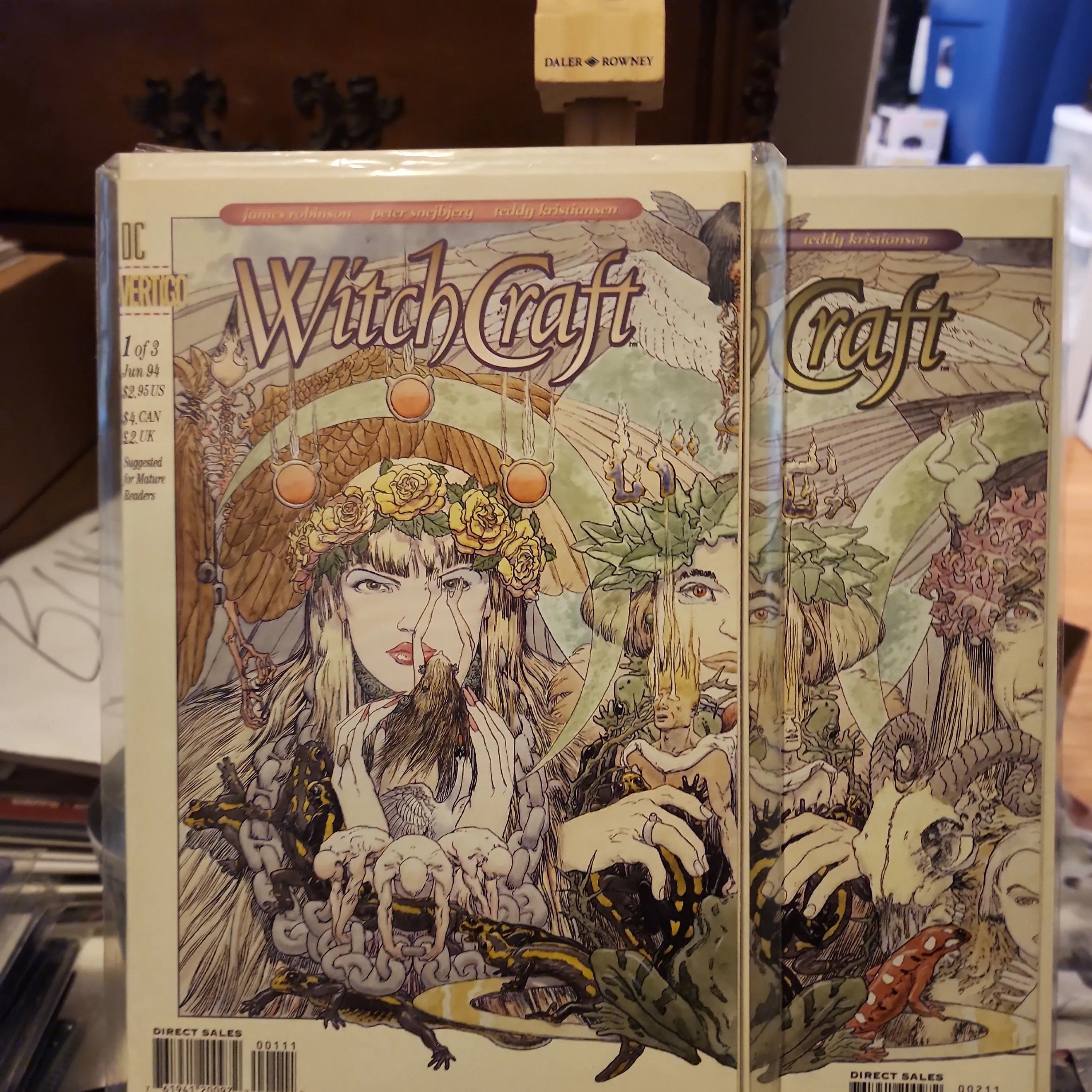 Product image for Witchcraft #1 & #2 Vertigo Comics 1994
