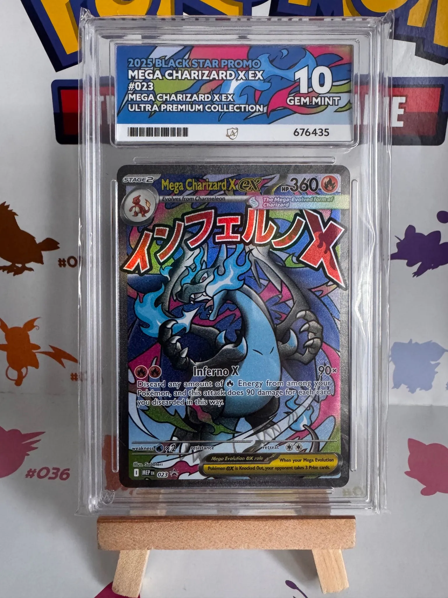 charizard x pokemon card Mega Charizard X EX #125 EXTENDED ART – Raycardza main image 0