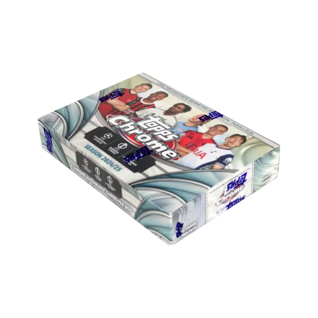 Product image for 2024-25 Topps Soccer Chrome UCC UEFA Club Competitions Breakers Delight