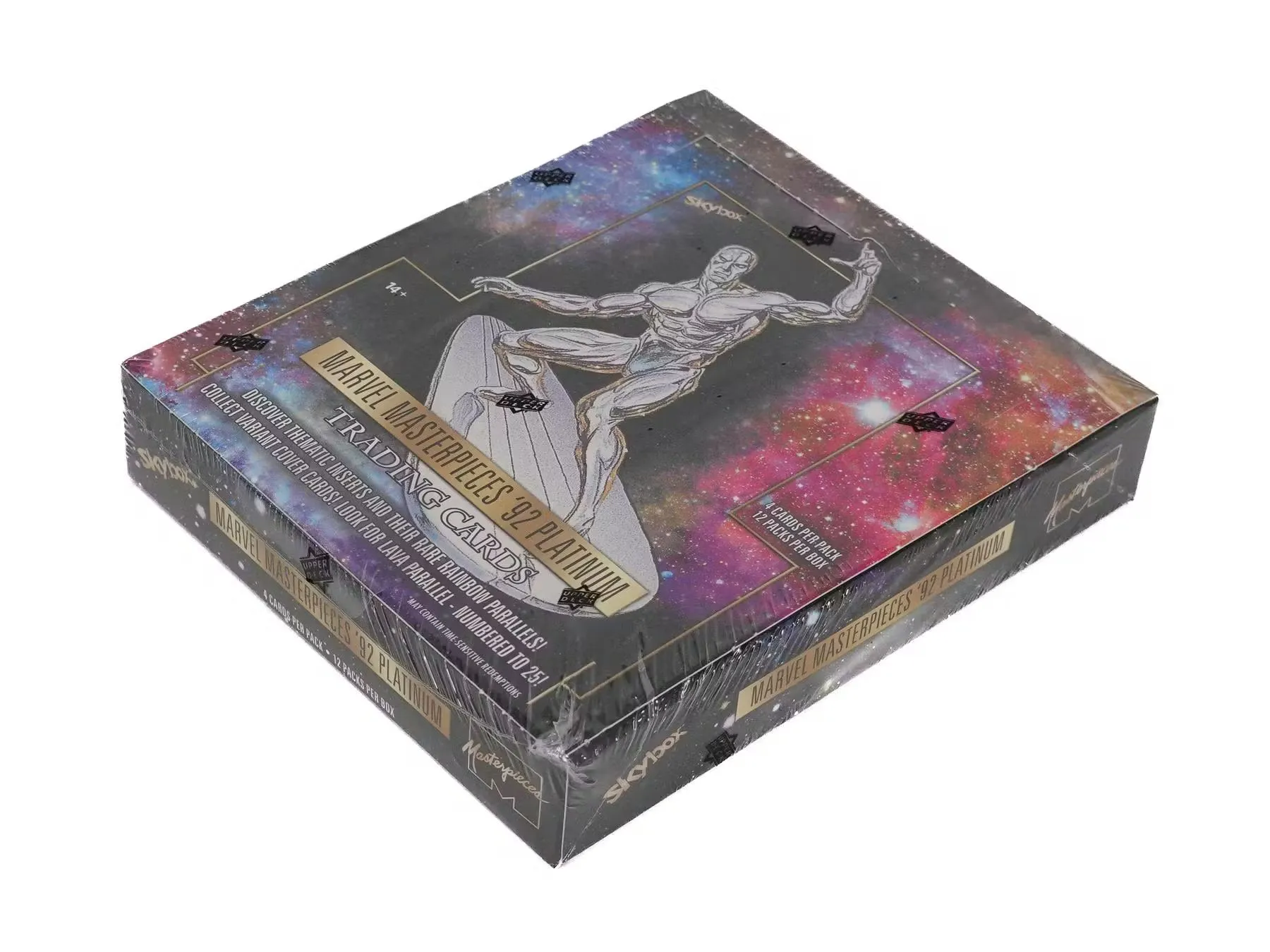 Product image for Marvel Masterpieces '92 Platinum Hobby Box Pack (Upper Deck 2024)