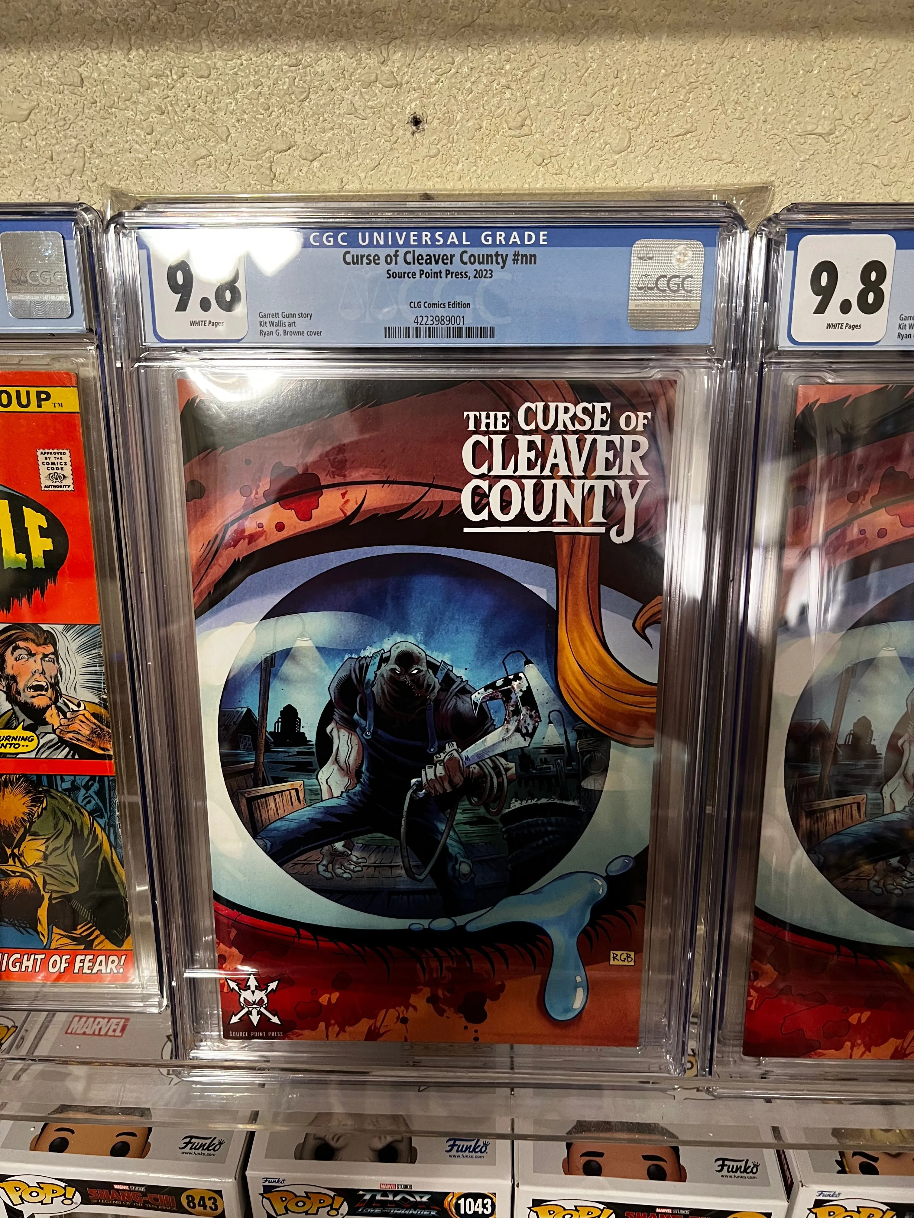 Product image for Curse of Cleaver County #1 CLG Comics Edition CGC 9.8 2023