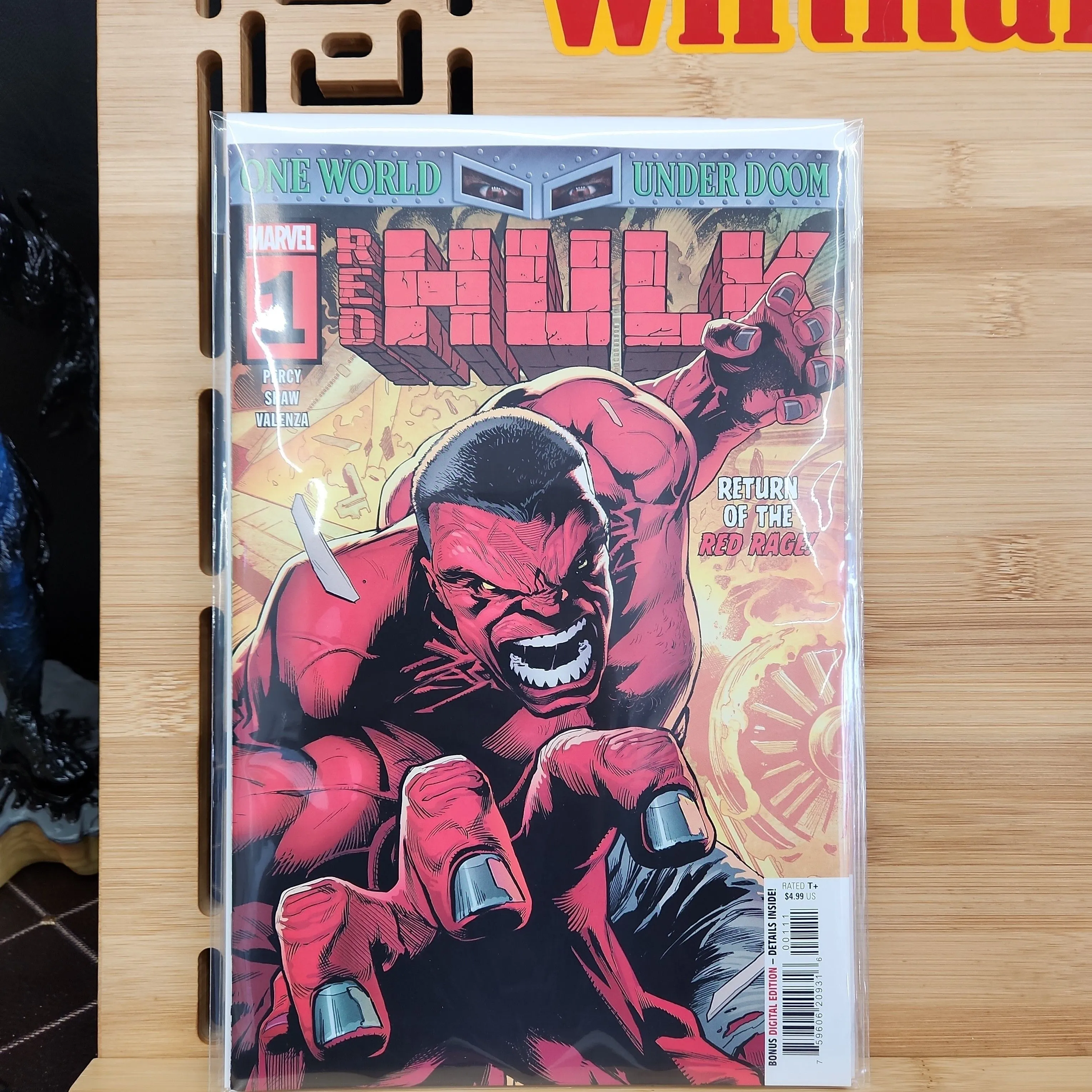 Product image for RED HULK #1 MAIN COVER MARVEL COMICS 2025