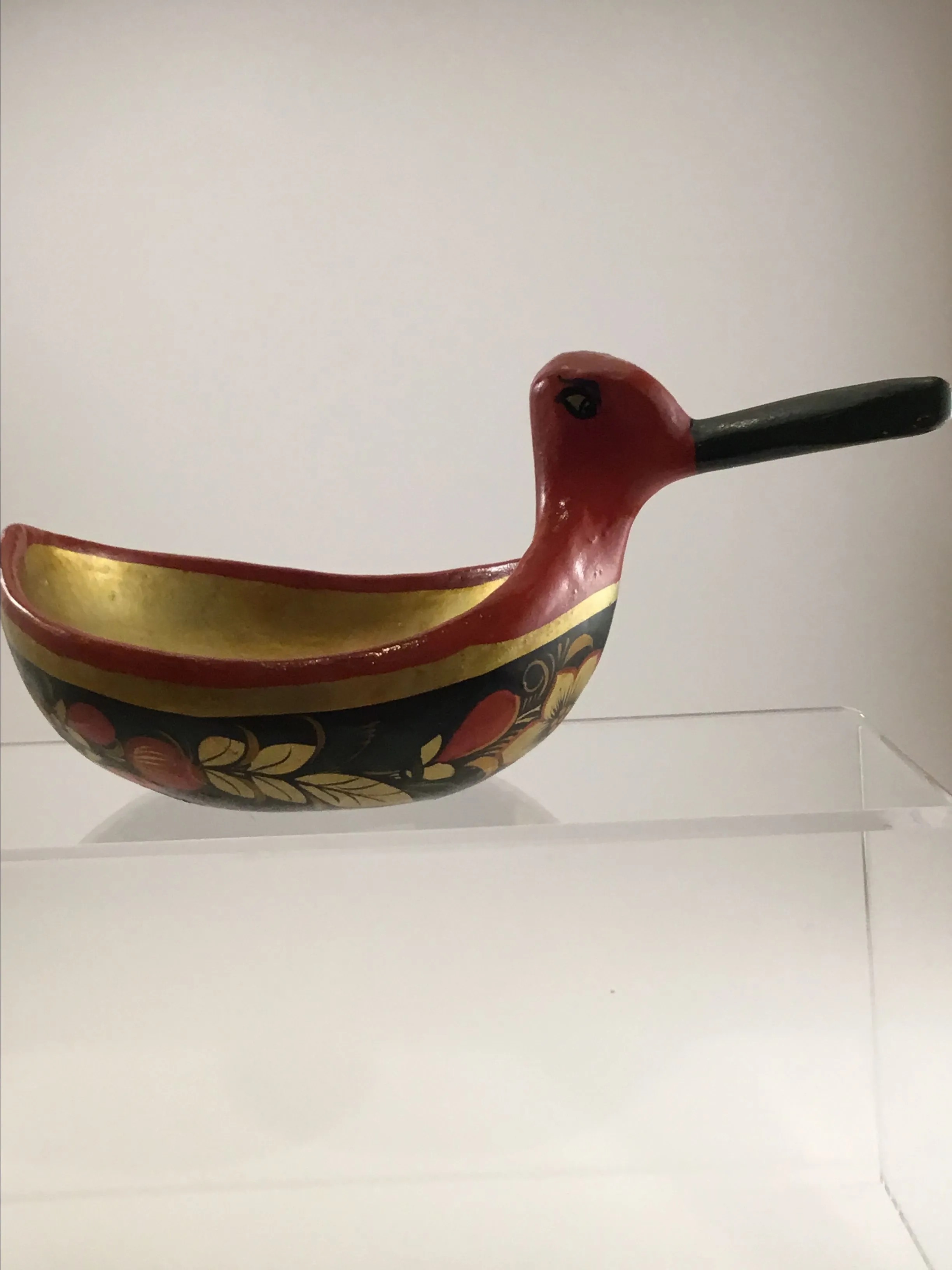 Product image for Russian wooden lacquered bowl