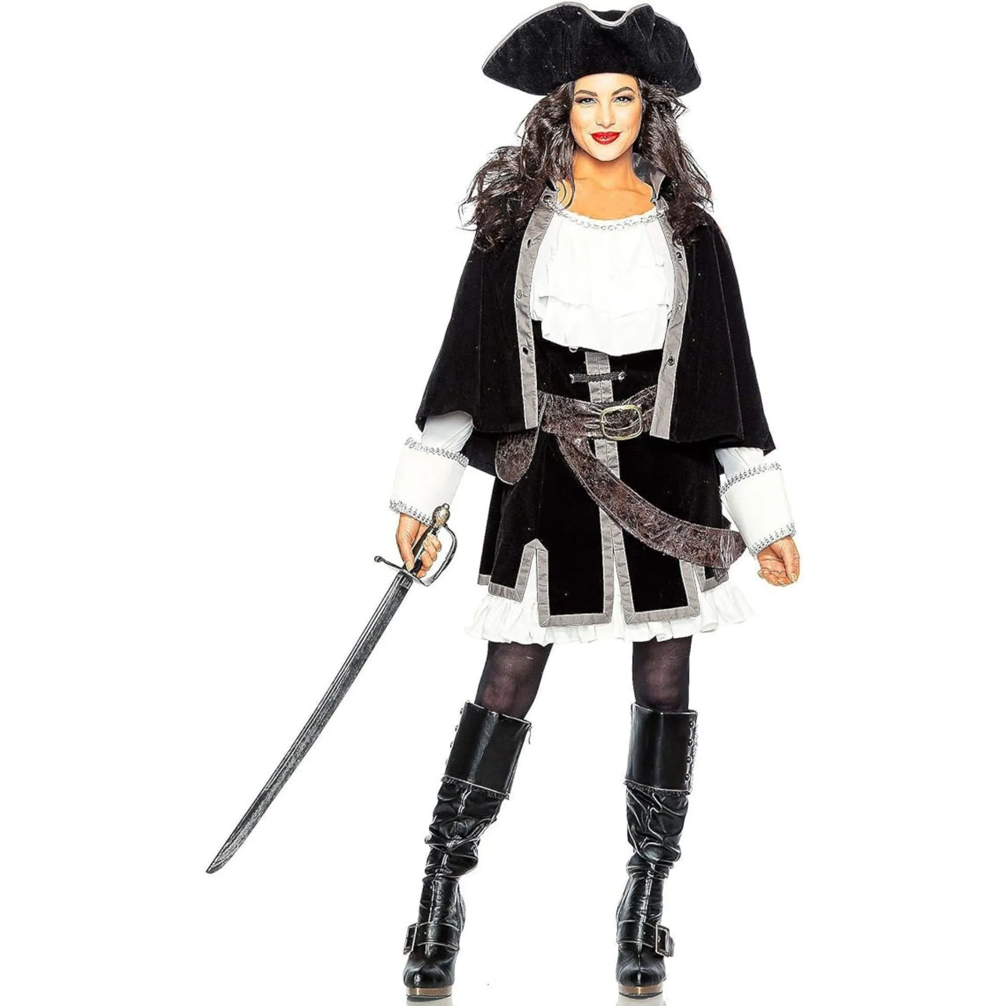 Product image for Seeing Red Inc Sailor Captain Pirate Costume for Adults