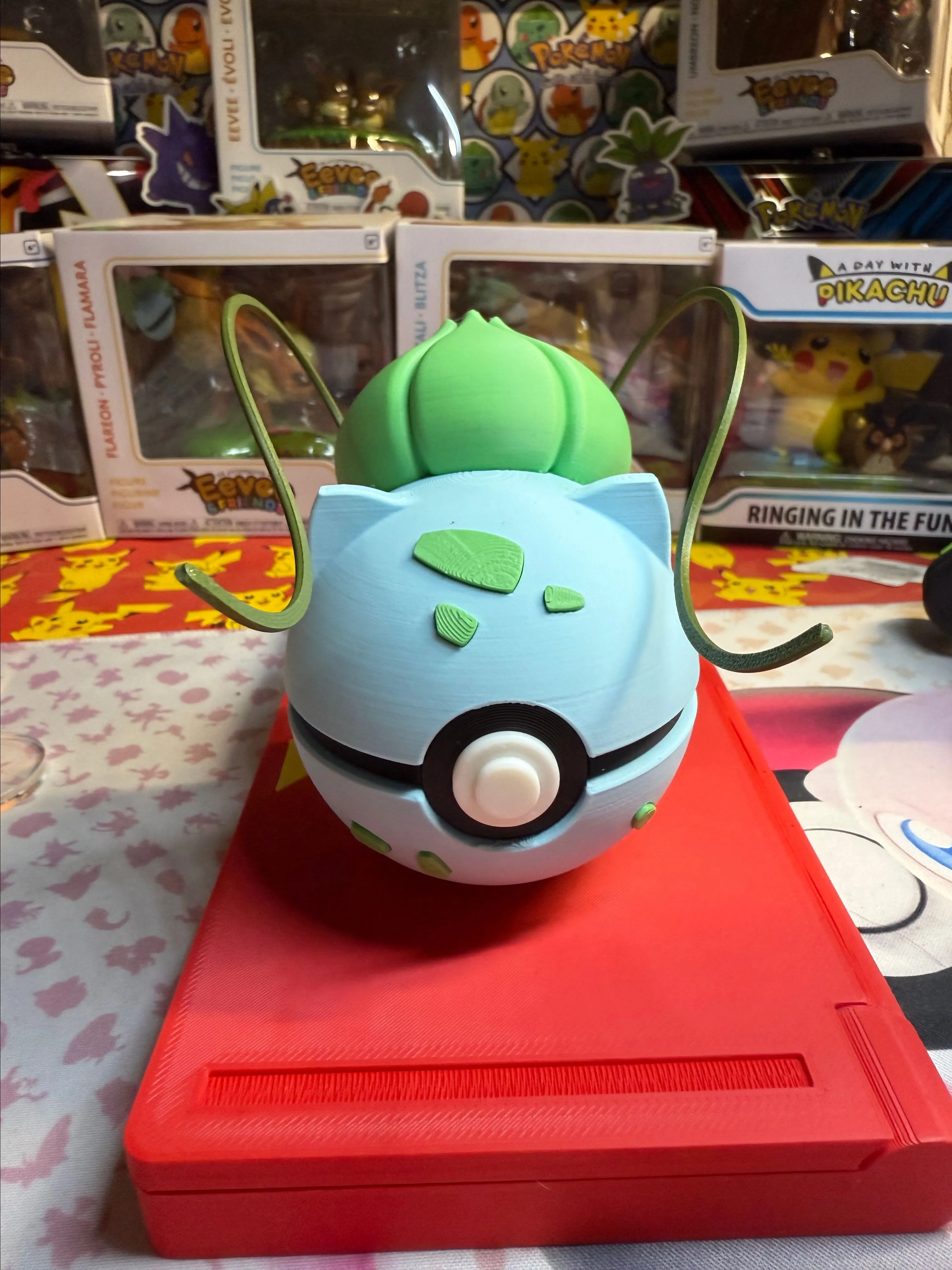 Product image for Bulbasaur 3D Printer Pokeball