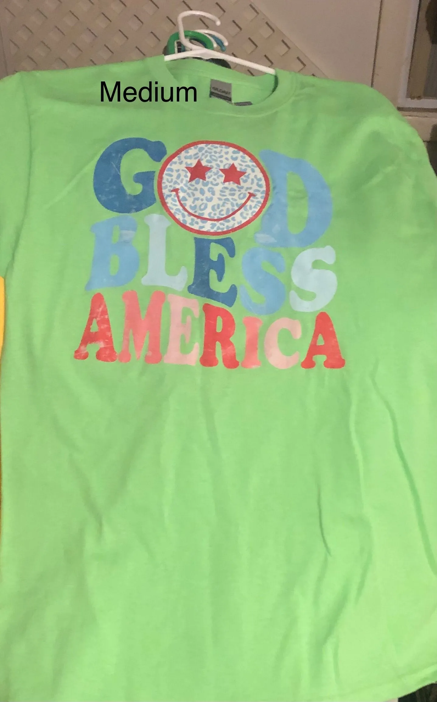 Product image for XL cotton lime t-shirt