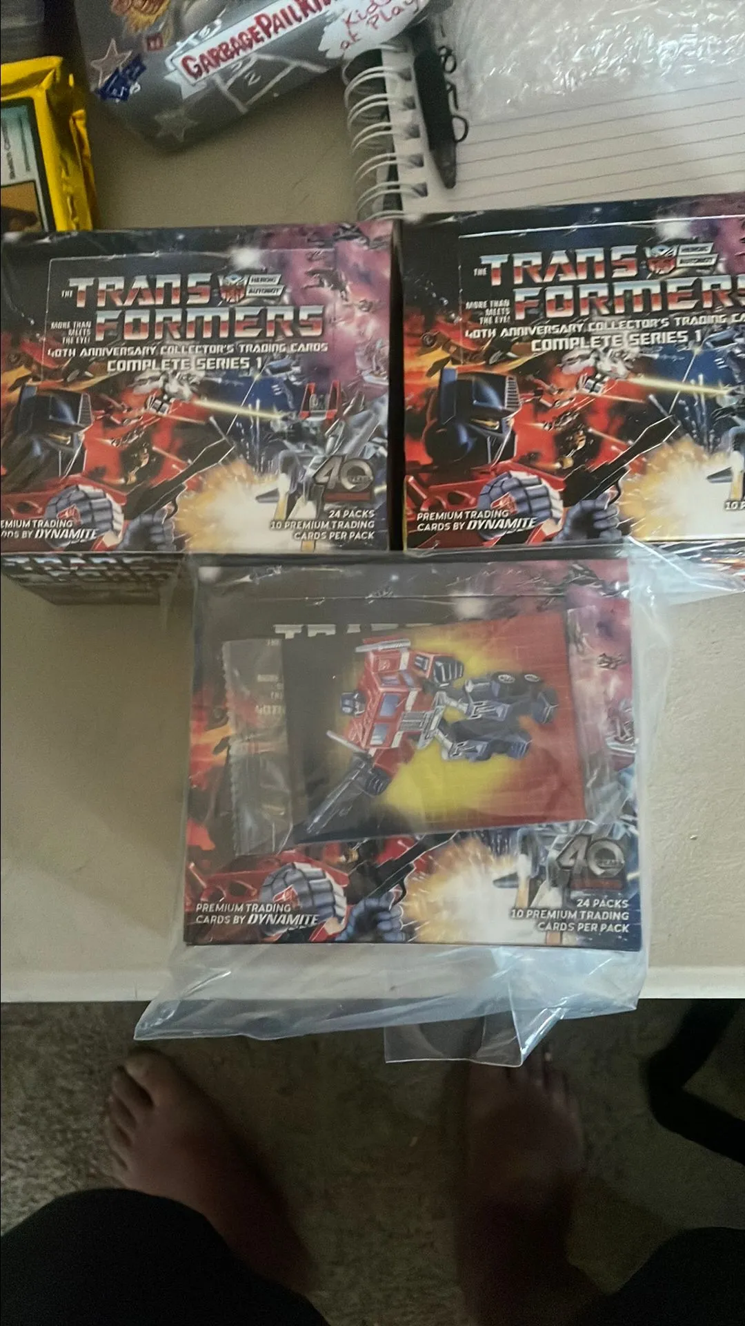 Product image for 40th anniversary transformer packs made coffer could do more than one at a time