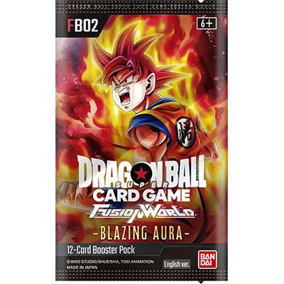 Product image for Dragon Ball - Fusion World - Blazing Aura - Single Booster Pack