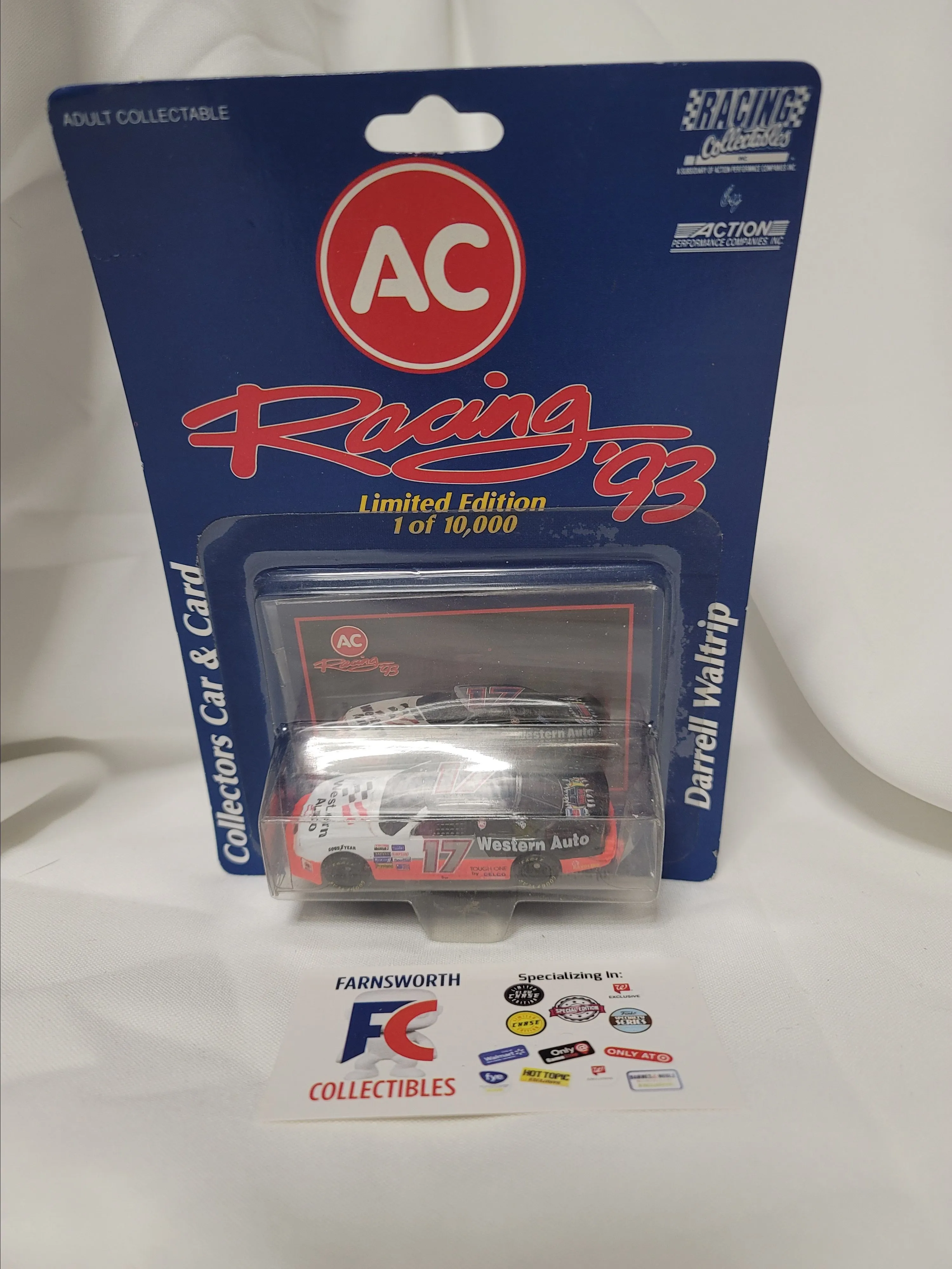 Product image for 1993 Action (Dealer Exclusive) NASCAR Darrell Waltrip #17 Western Auto 1/64