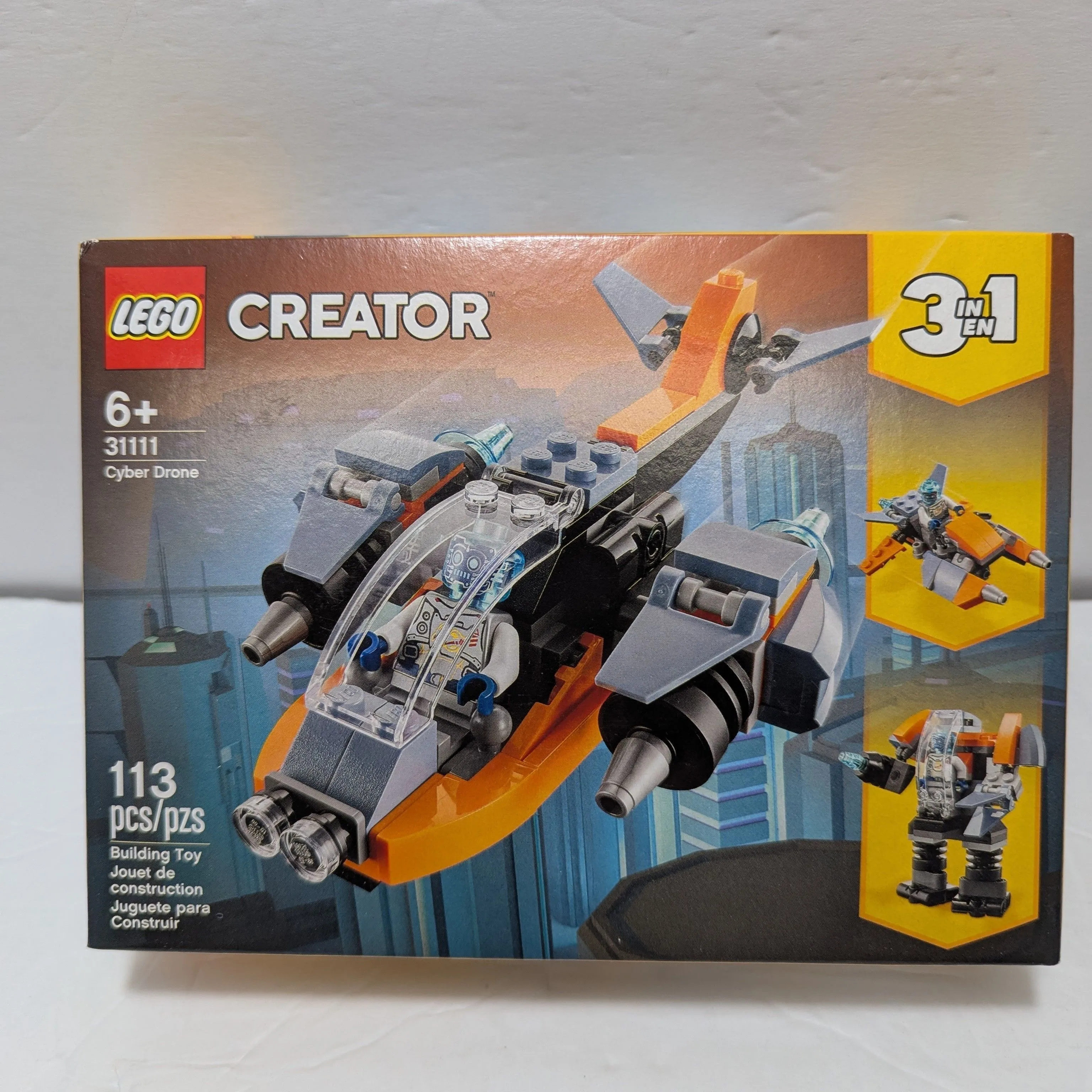 Product image for LEGO Creator 3in1 31111 Cyber Drone 