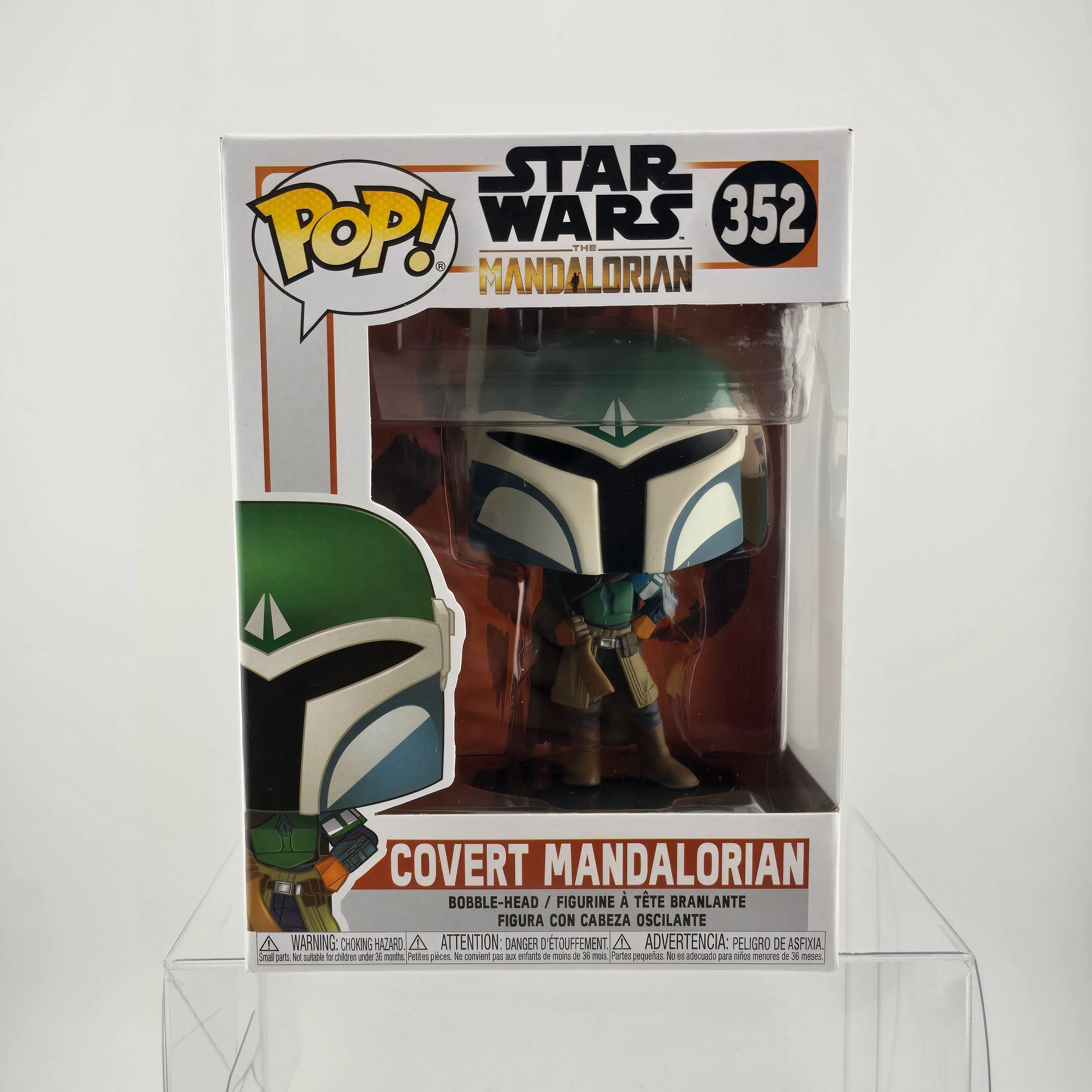 Product image for Star Wars (The Mandalorian) - Covert Mandalorian Funko Pop 352