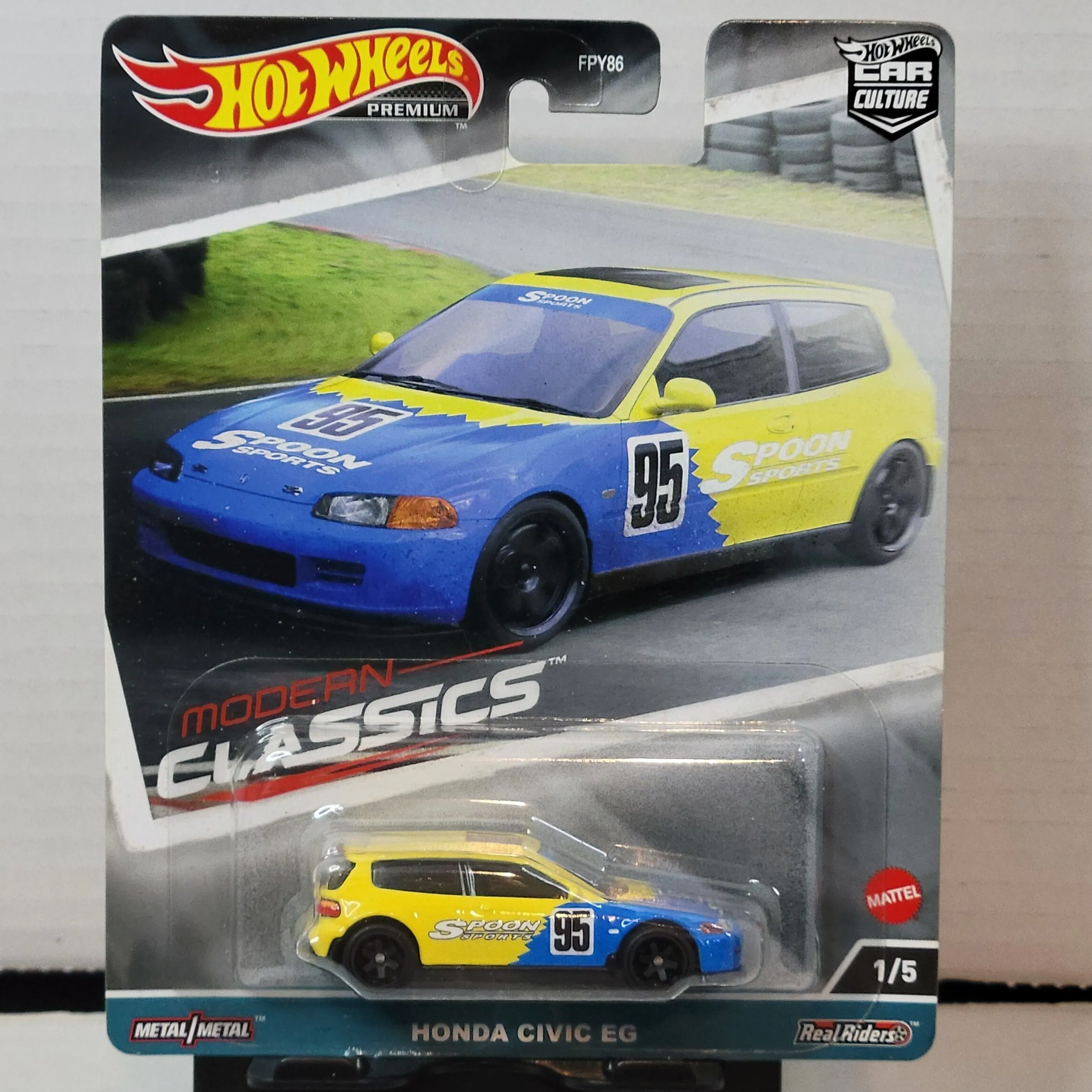 Product image for Hot Wheels Premium: Car Culture Modern Classic Honda Civic EG "Spoon"