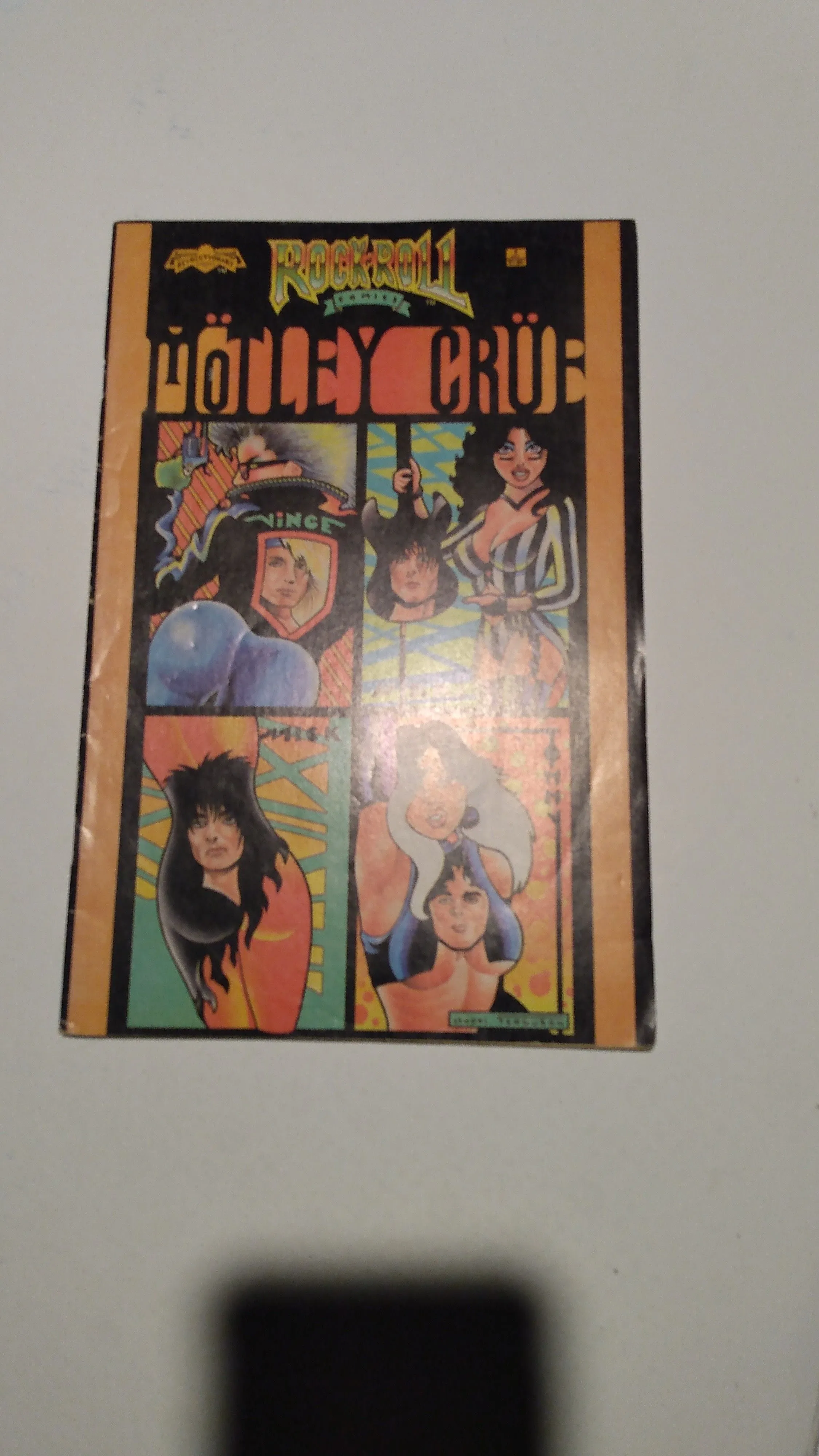 Product image for Motley Crue, comic '89 rock n roll comics 