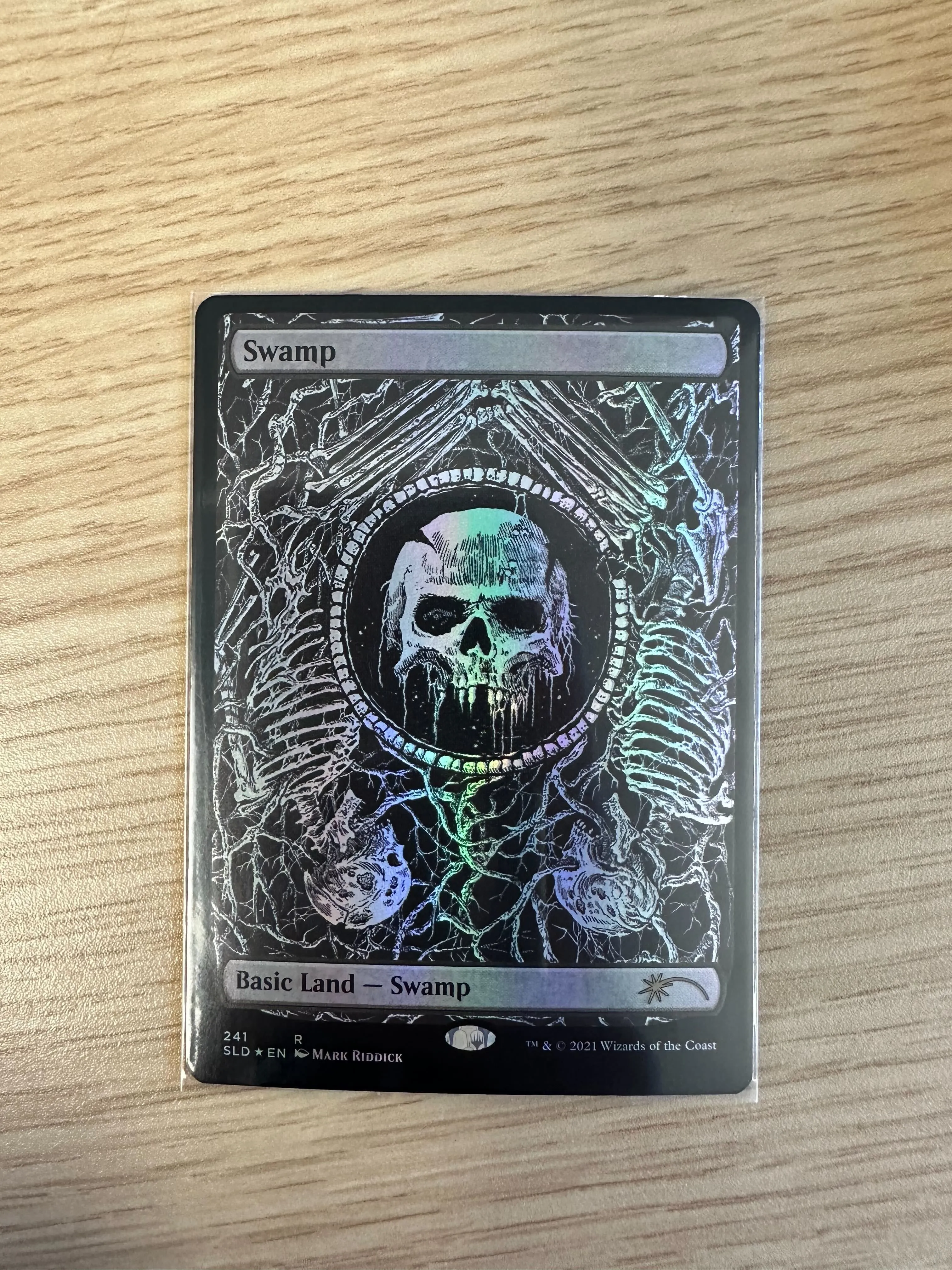 Product image for Swamp (Secret Lair - Crushing Brutality) - SLD 241 - Foil