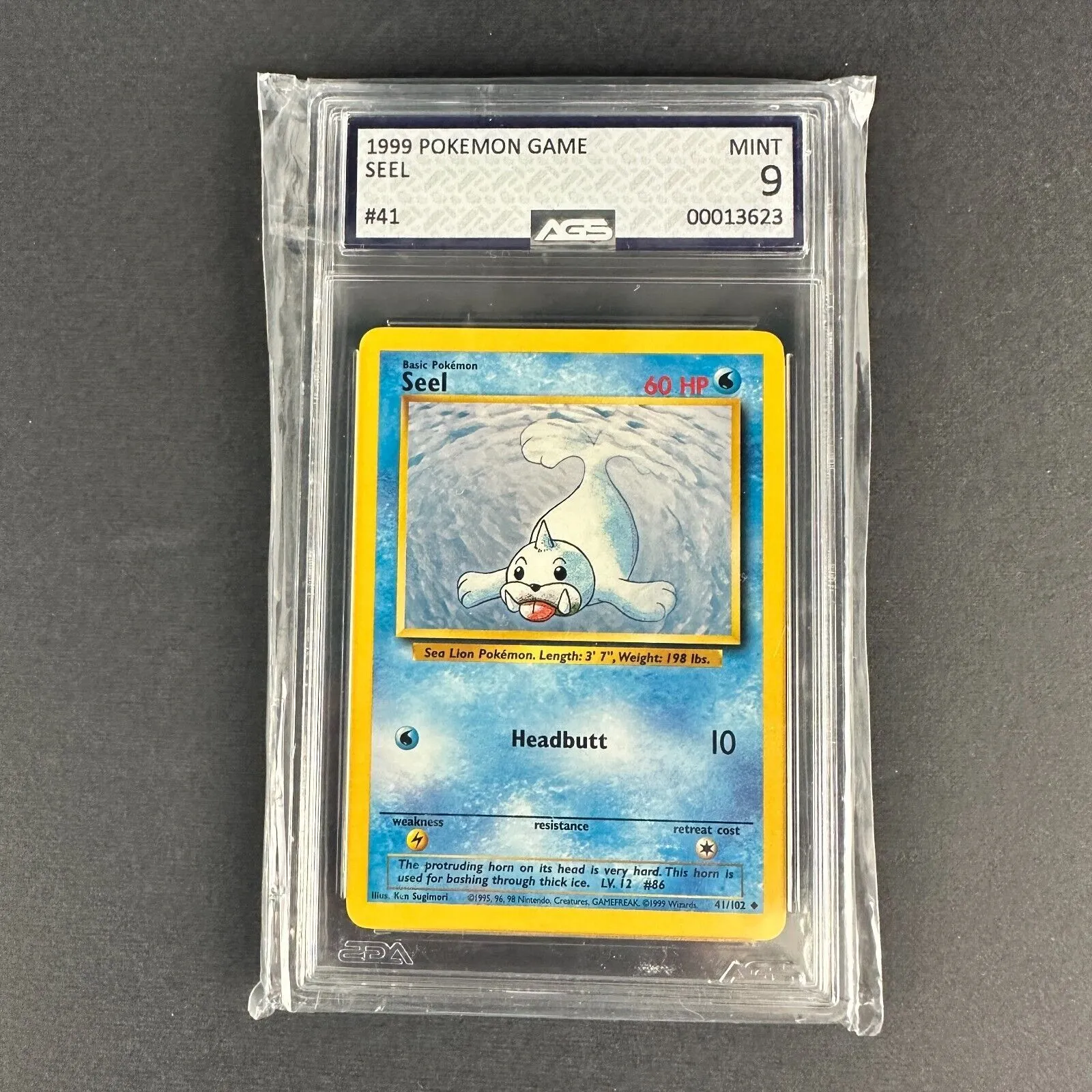 seel pokemon card Misty's Seel 1st Edition main image 0