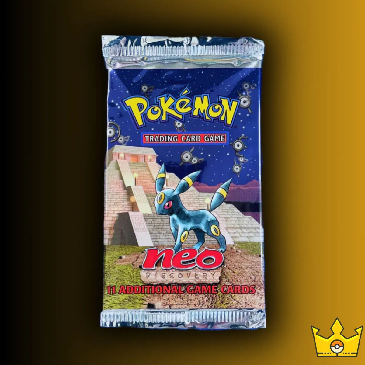 Neo Discovery Vintage English Booster Pack 2001 Umbreon Artwork HEAVY   Whatnot: Shop, Sell, Connect