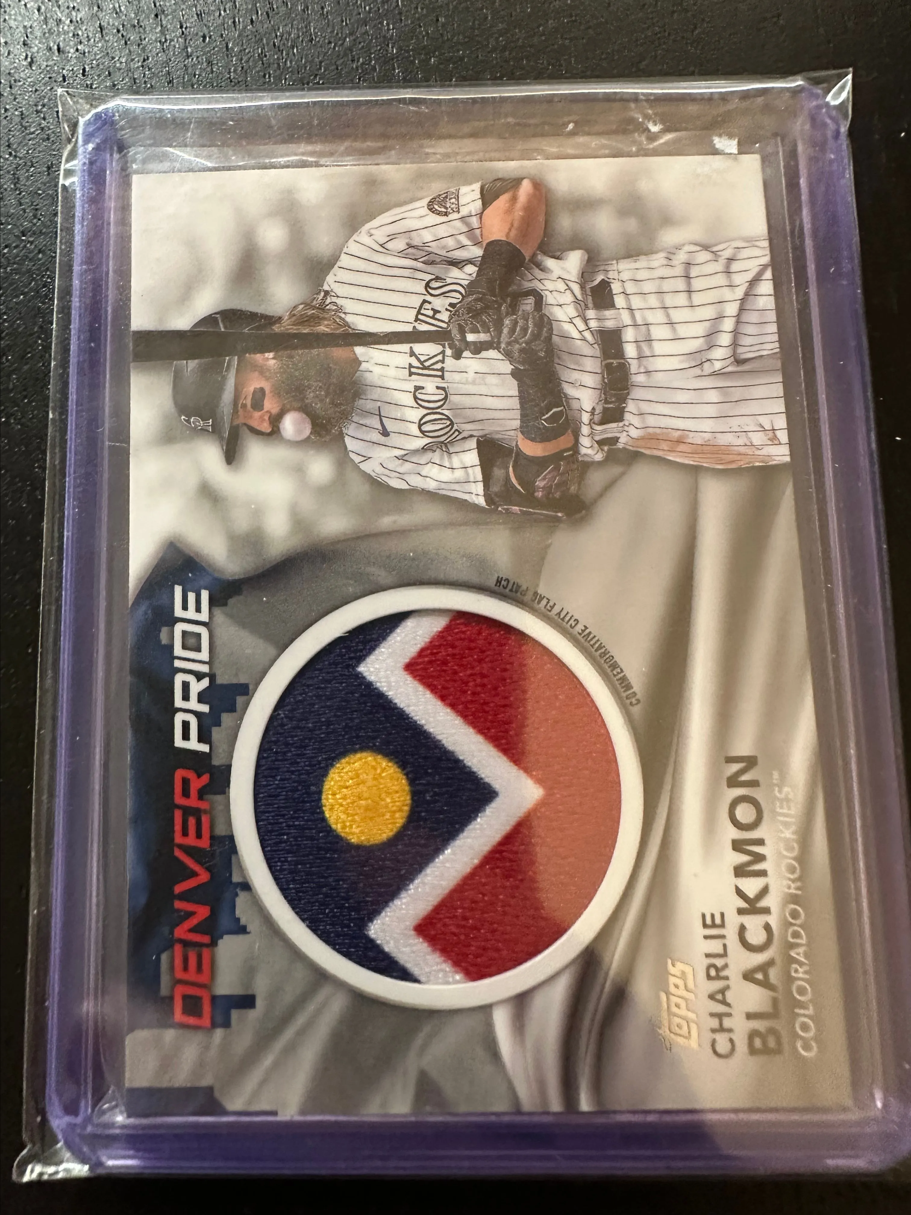 Product image for Charlie Blackmon Patch -Rockies