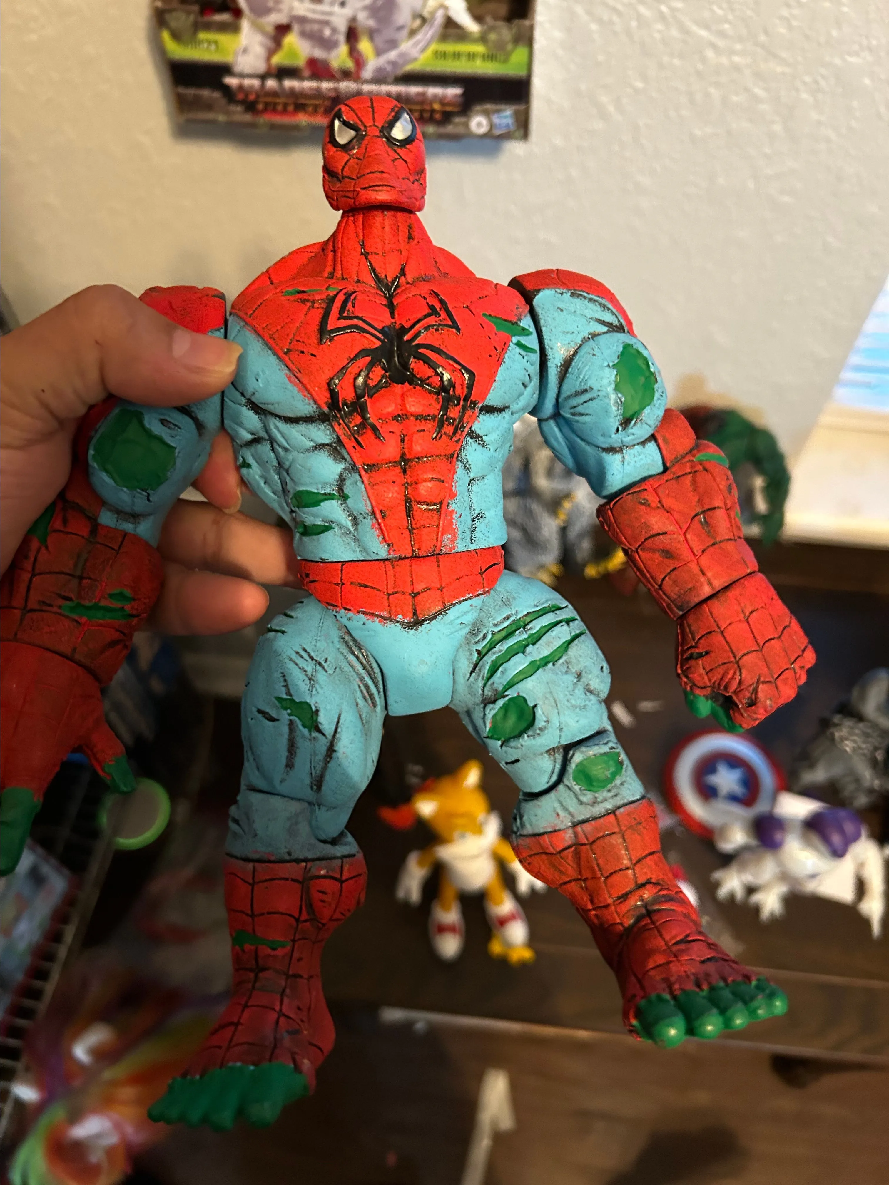 Product image for Spider hulk with extra head