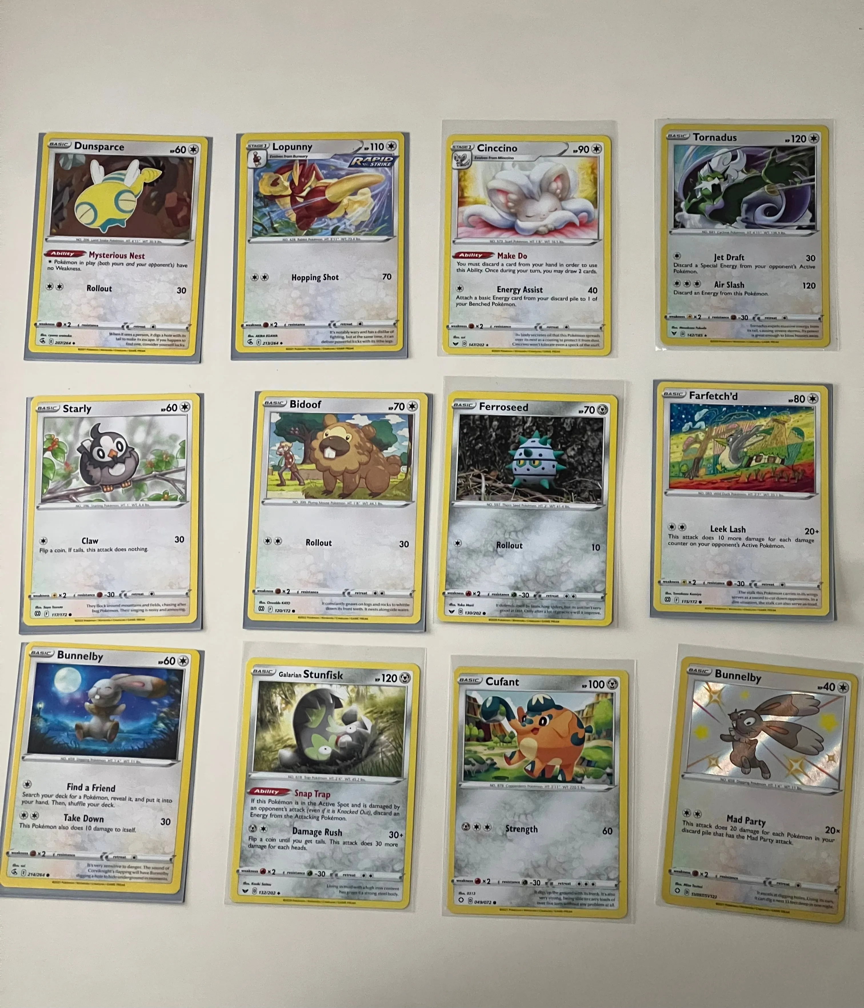 Product image for Lot of 12 Basic Type Pokemon Cards