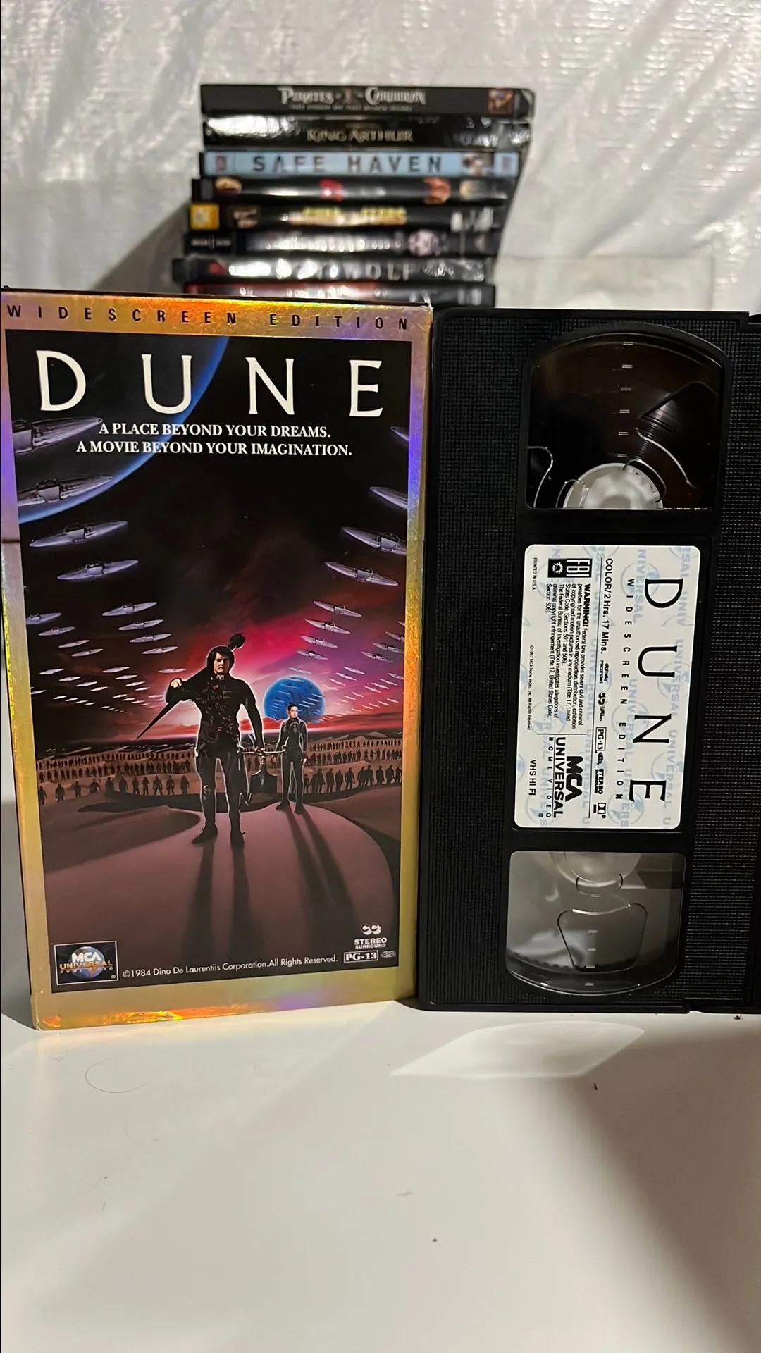 Product image for Dune VHS Widescreen Edition Sci-fi 1984