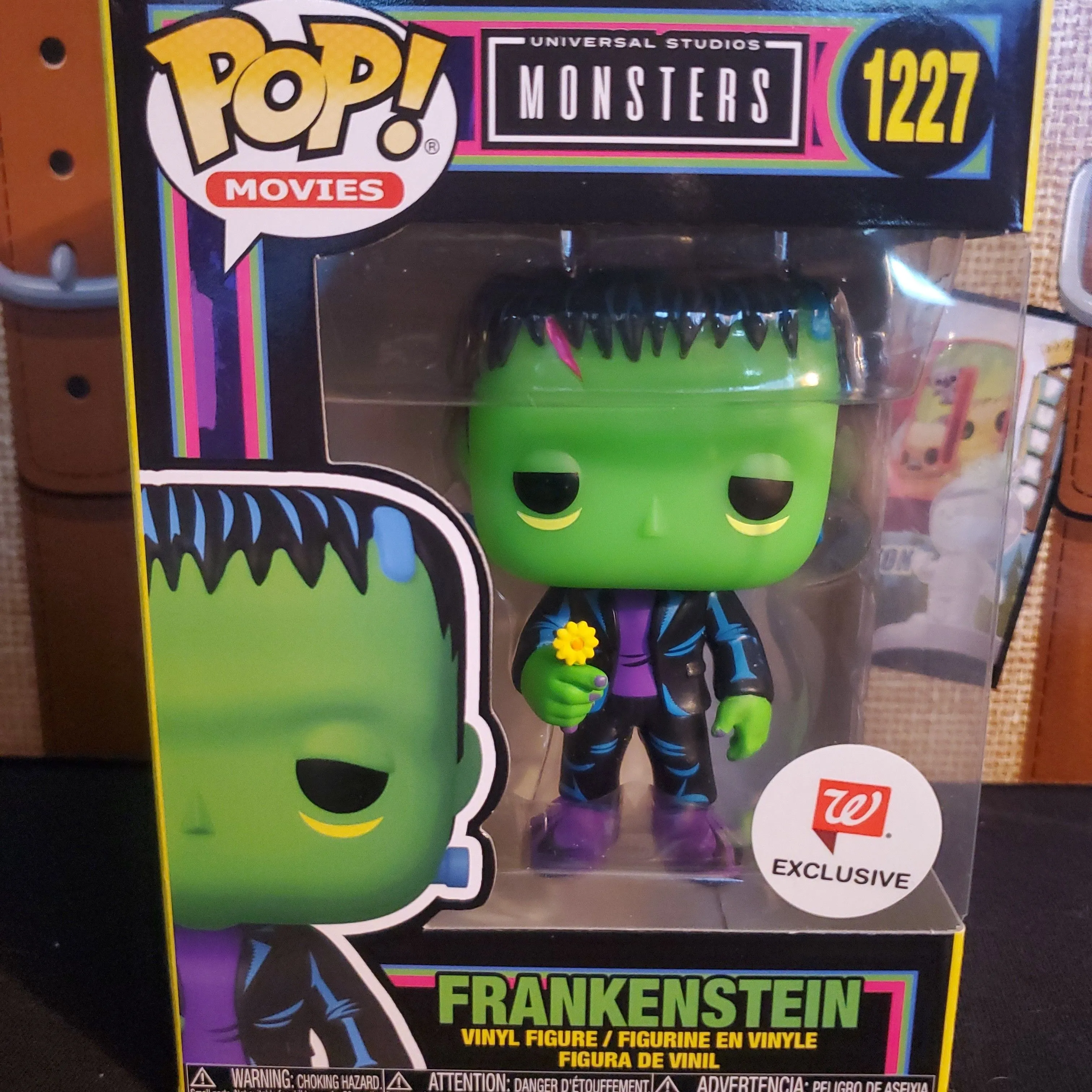 Product image for Frankenstein with Flower (Blacklight)